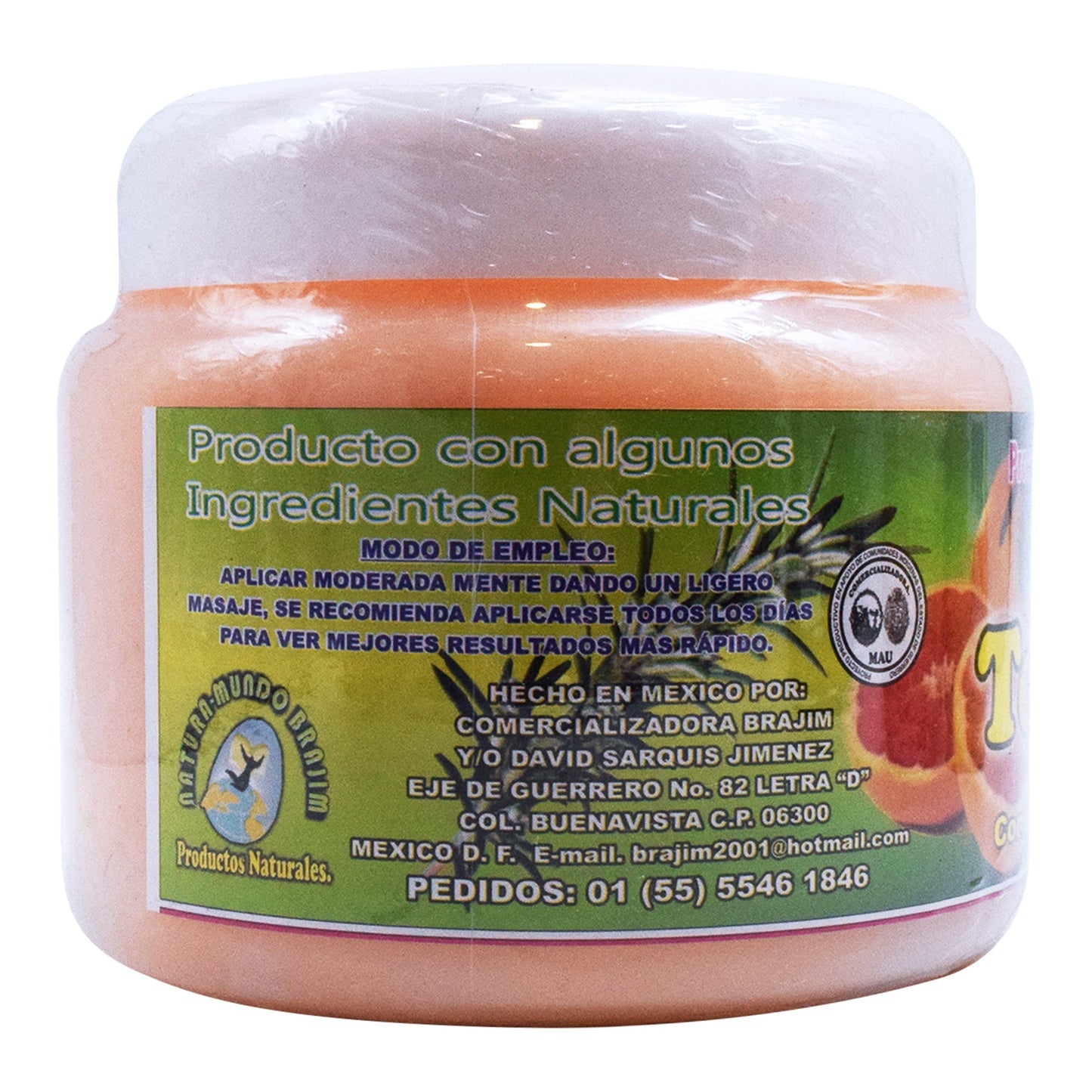 Gel Con Toronja 500 Mililitros (NATURA MUNDO BRAJIM)