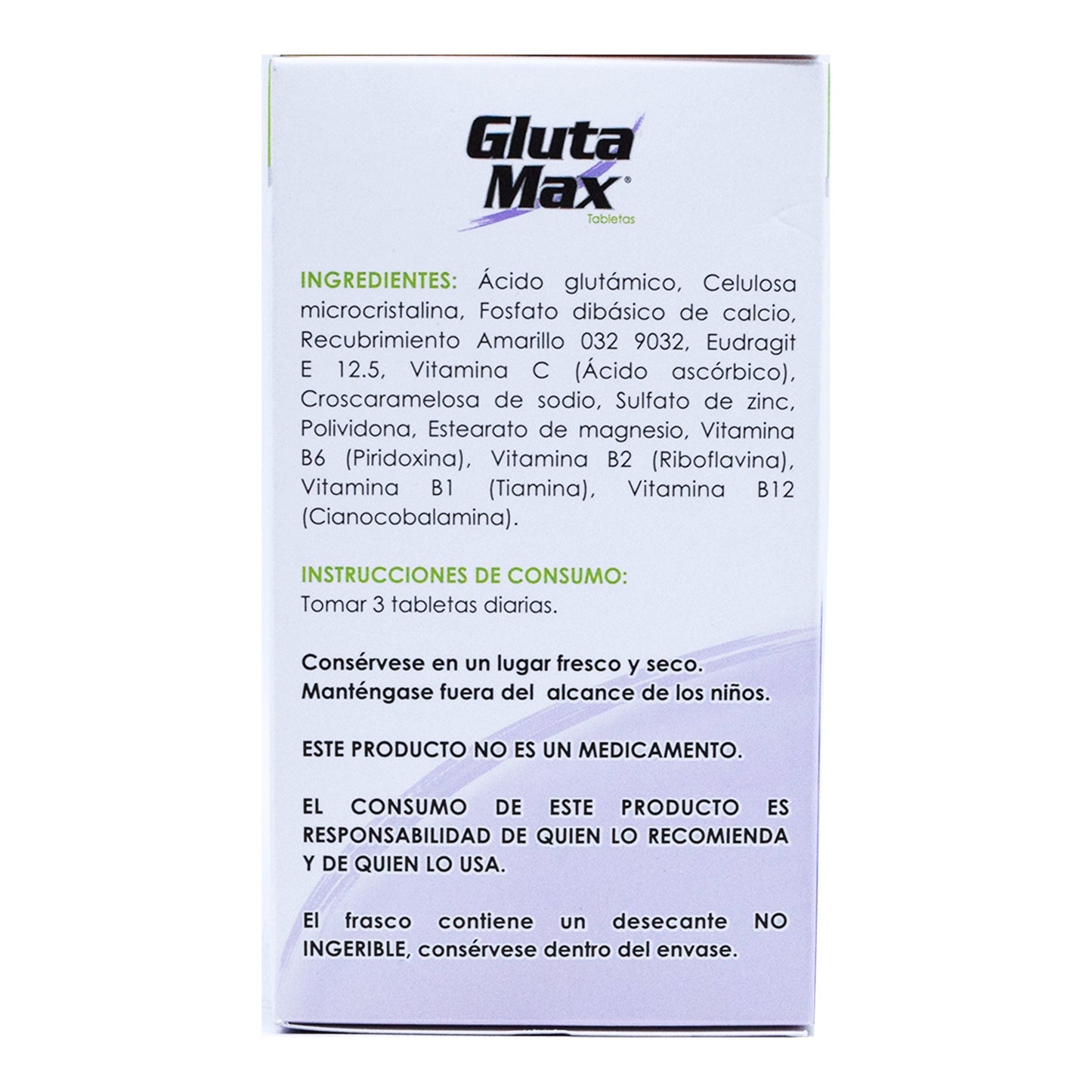 Glutamax Acid Glutami Vit B Y C 60 Cápsulas (CMD)