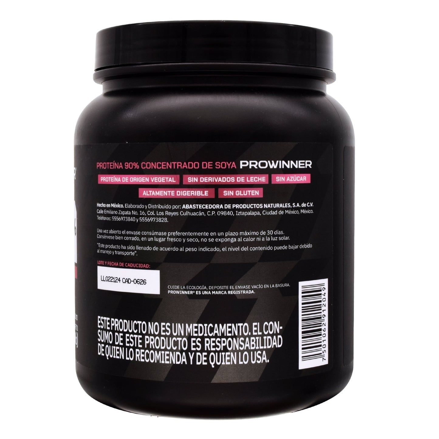 Proteina De Soya Aislada Fresa 400 G (PROWINNER)