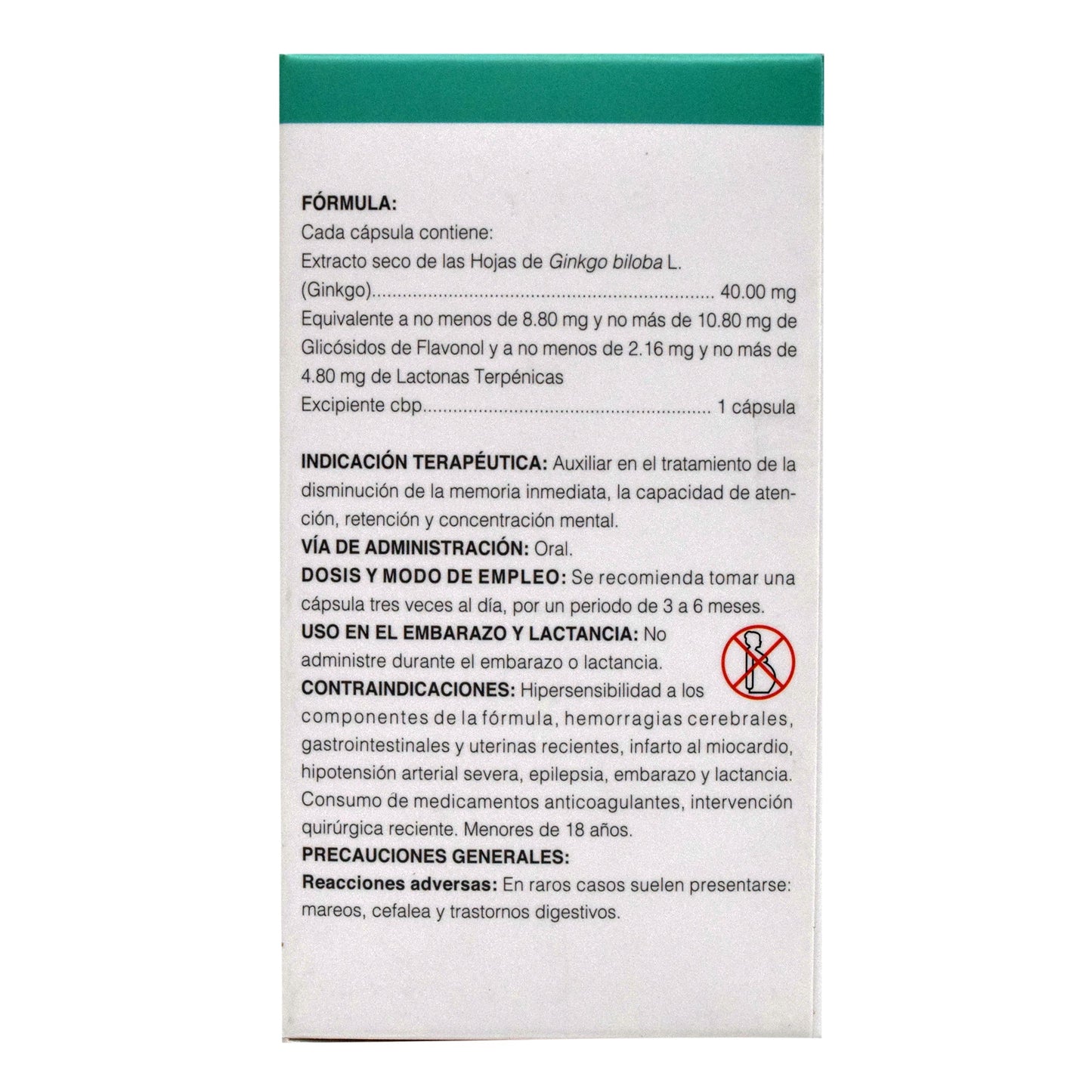 Ginkgo Biloba Lingnum 30 Cápsulas (SALUD NATURAL)