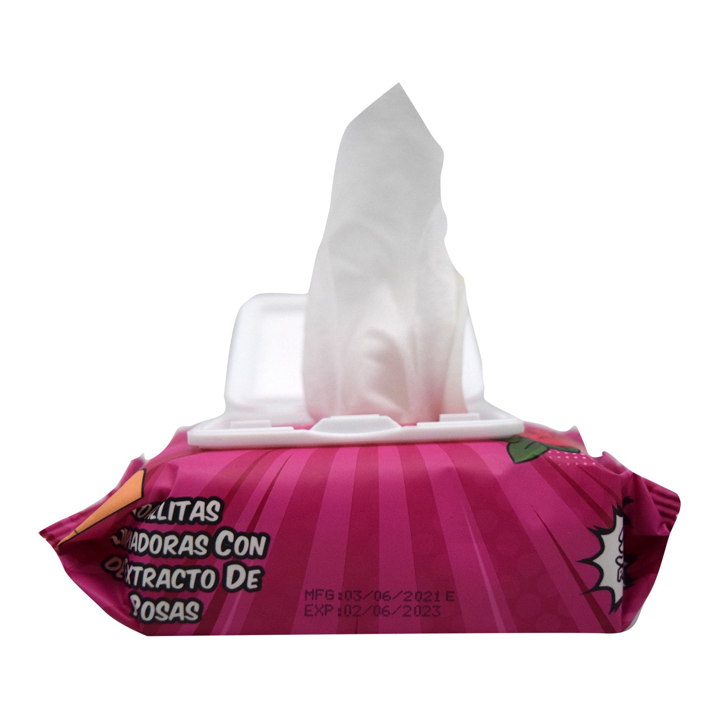 Toallita Desmaquillante Extracto De Rosas 30 Pza (BAUSSE POP)