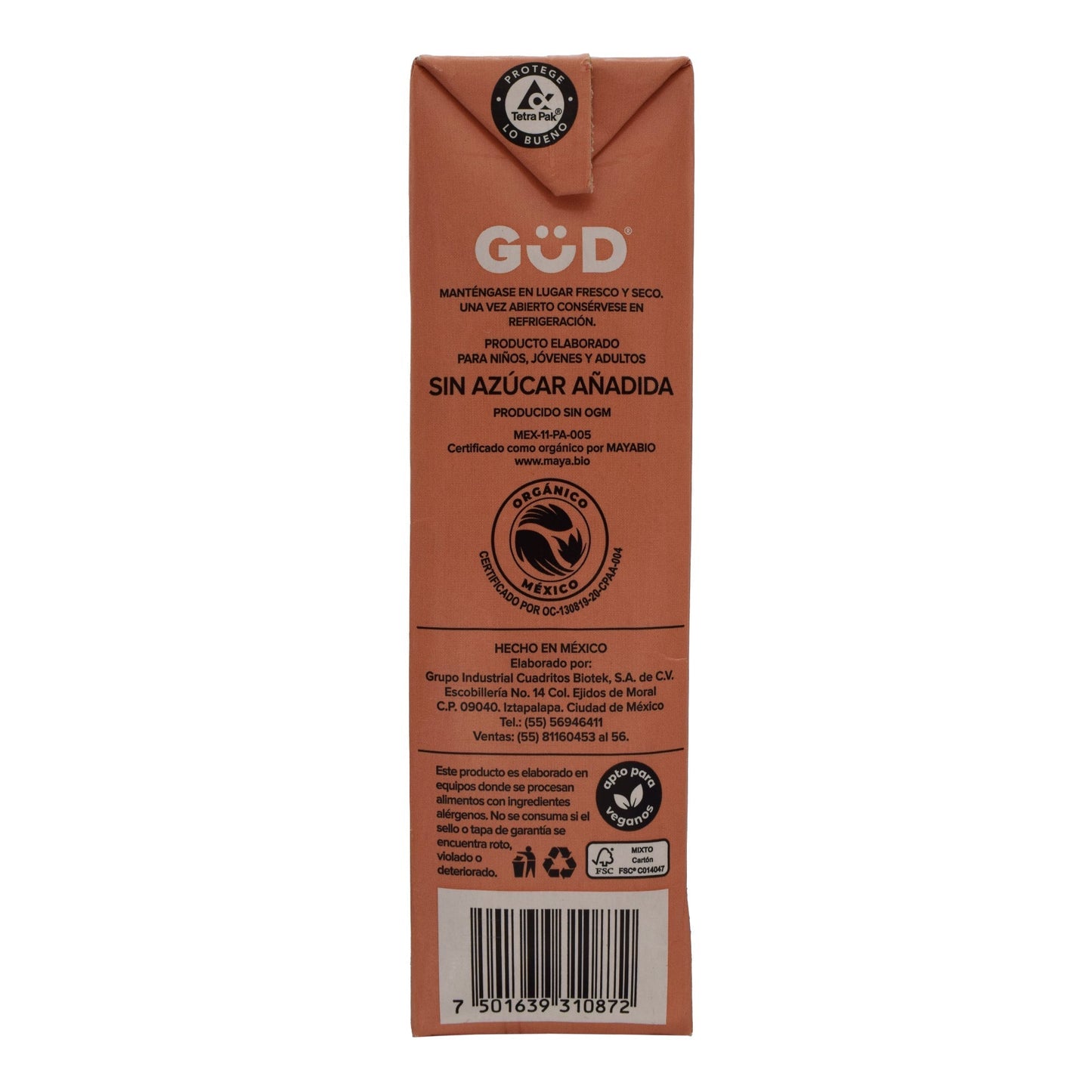 Bebida De Nuez De Macadamia 1 L (GUD)
