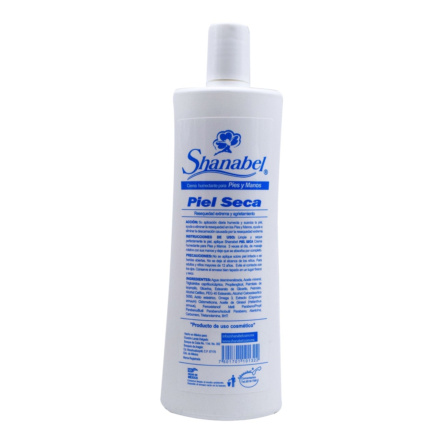 Crema Piel Seca 350 Mililitros (SHANABEL)