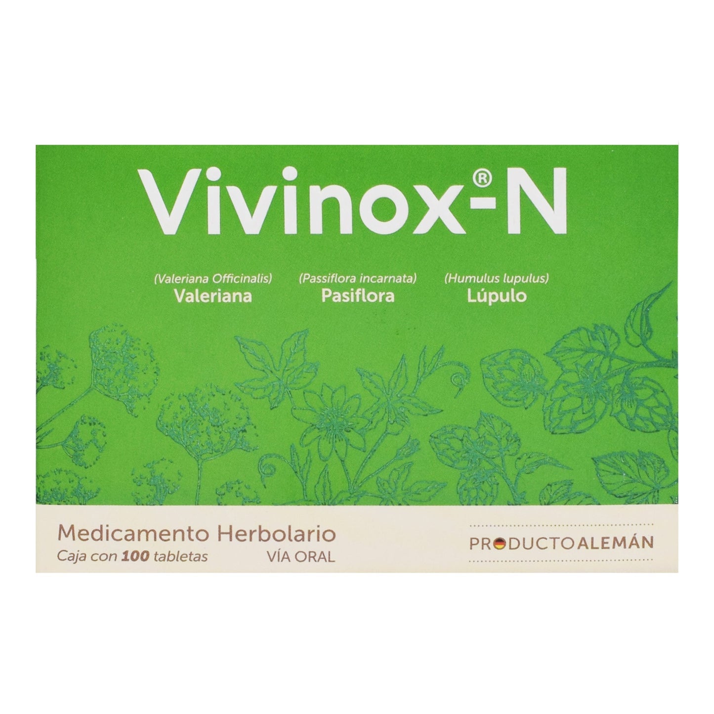 Vivinox 100 Grageas (VIVINOX N)