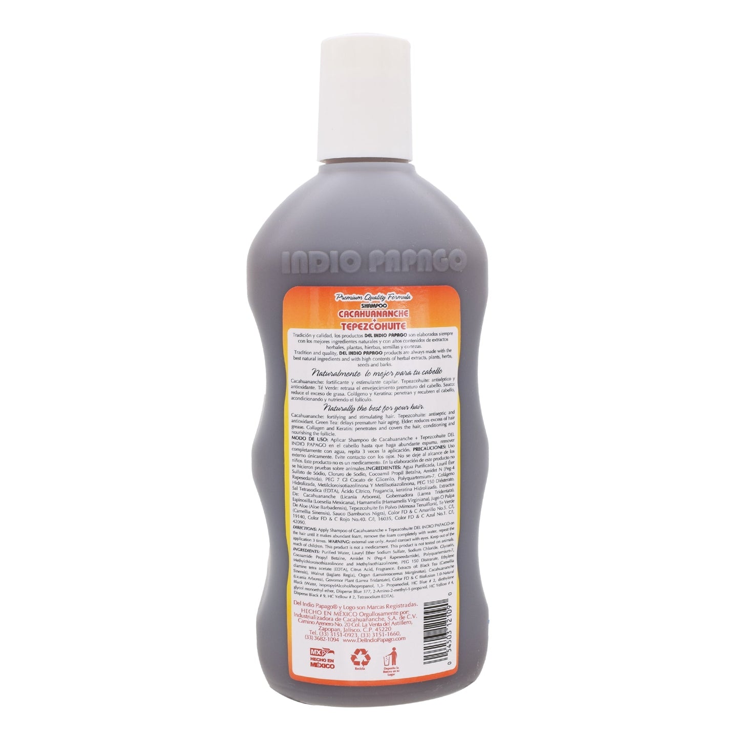 Shampoo Cacahuananche 500 Mililitros (GIZEH)