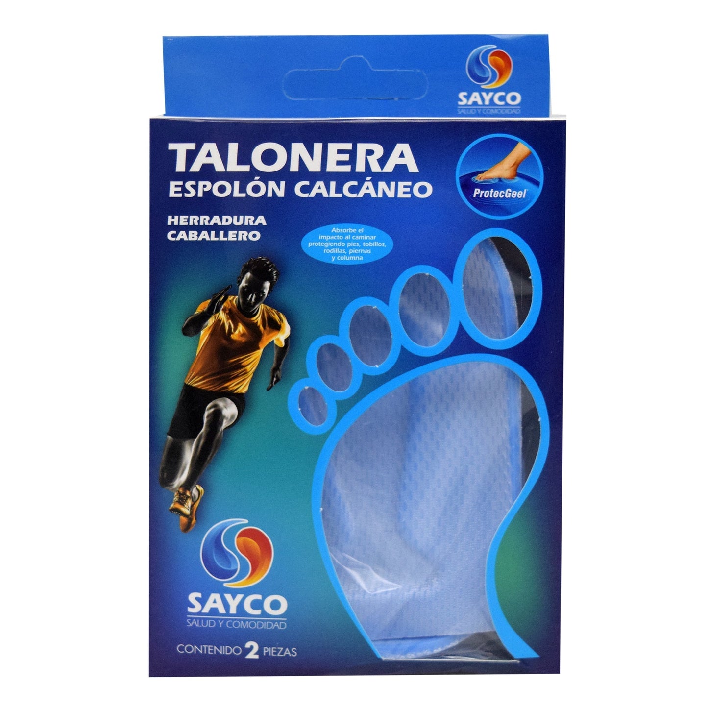 Talonera De Gel Herradura Caballero (SAYCO)