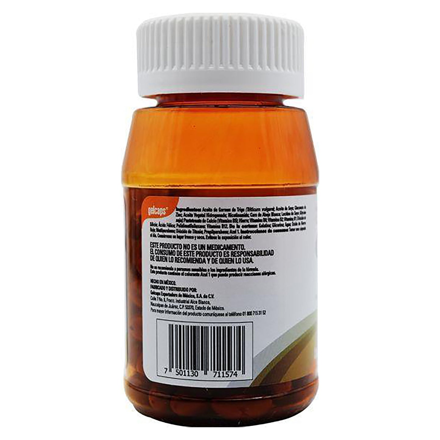 Complejo B + Hierro + Zinc 90 Cápsulas GELCAPS – Energía, sistema inmune