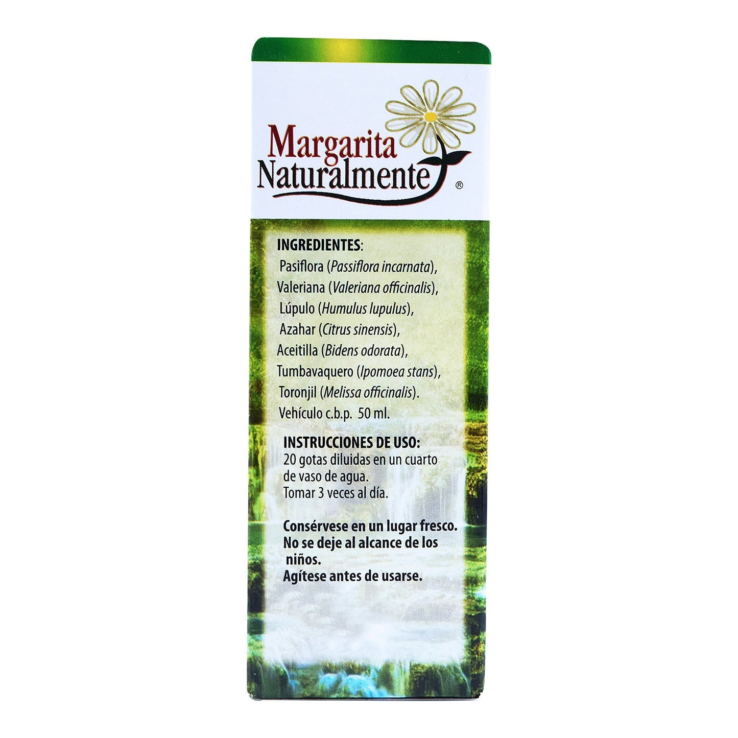Pasiflora Compuesto 50 Mililitros (MARGARITA NATURAL)