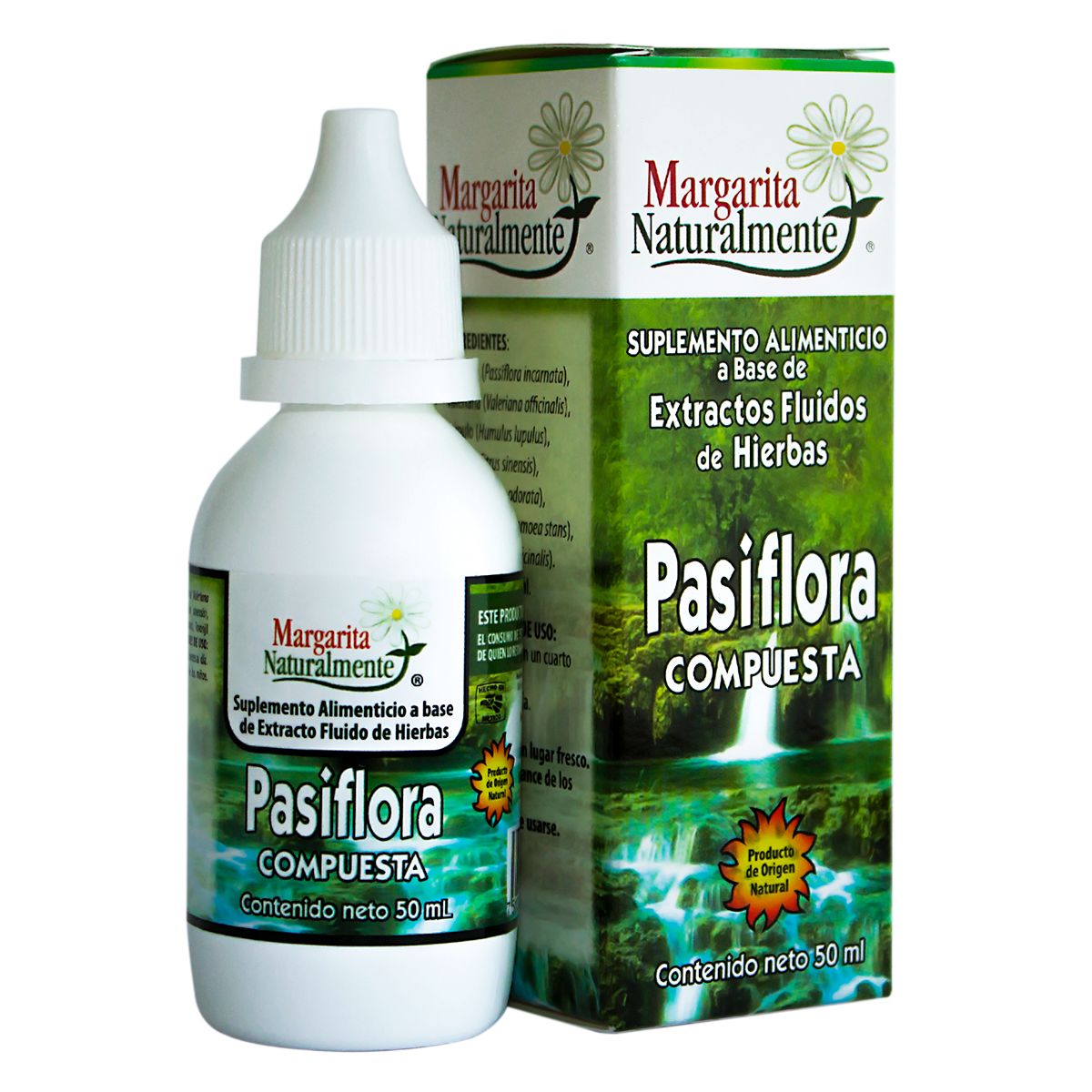 Pasiflora Compuesto 50 Mililitros (MARGARITA NATURAL)
