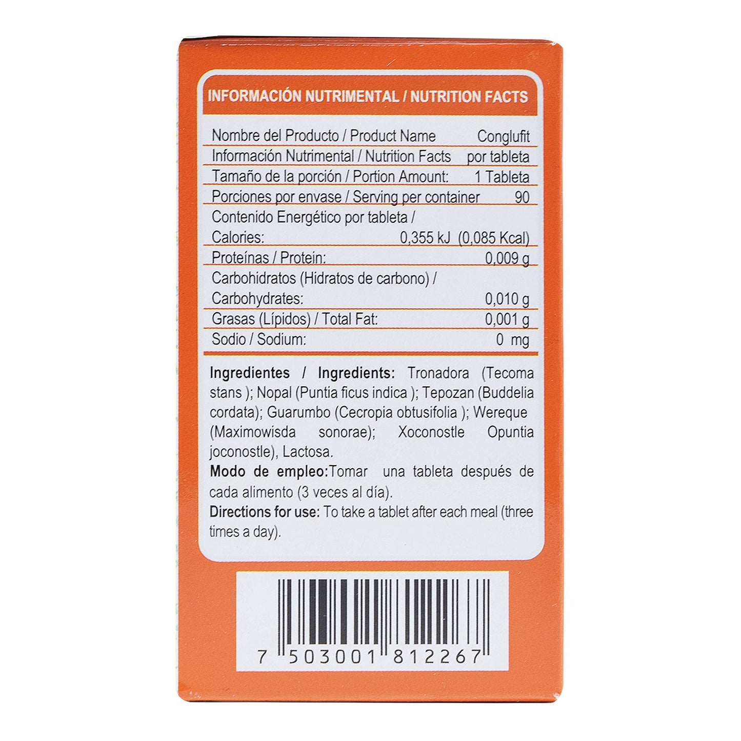 Conglufit 90 Tabletas (YOATZIN)