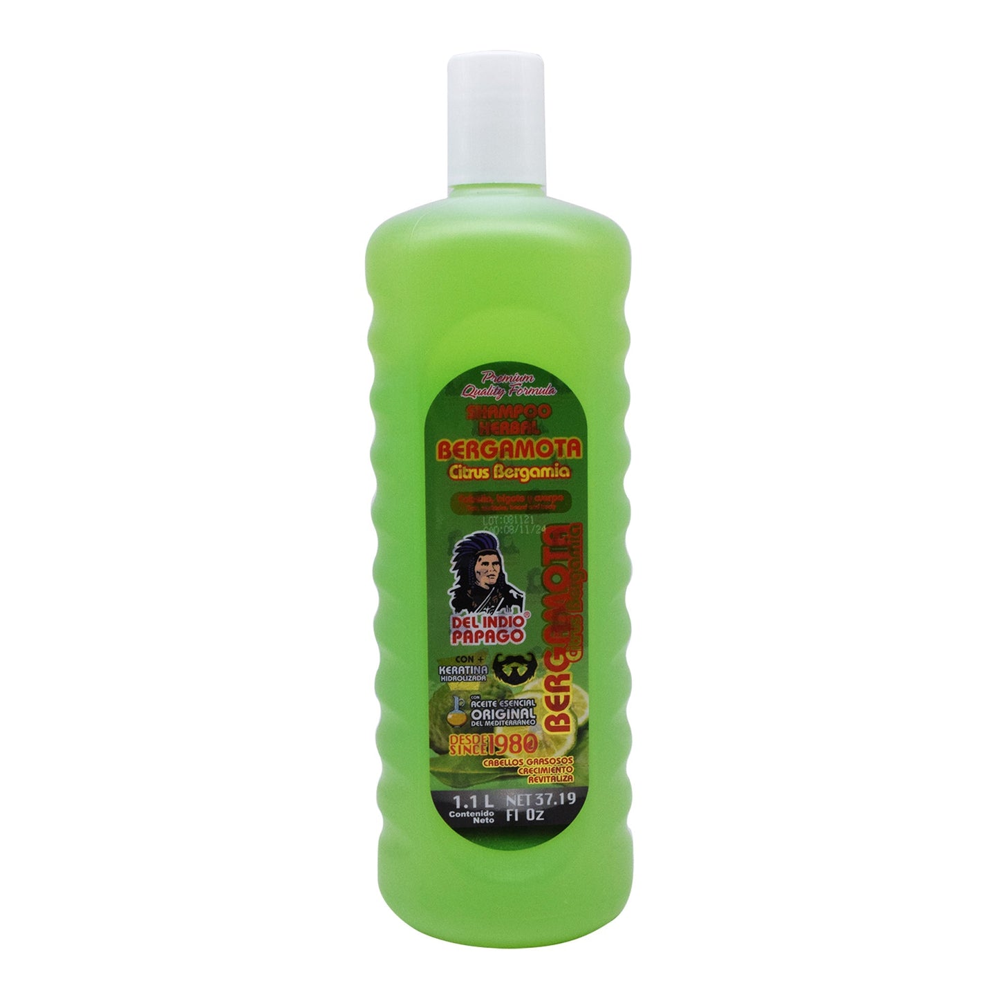 Shampoo Bergamota 1.1 L (DEL INDIO PAPAGO)