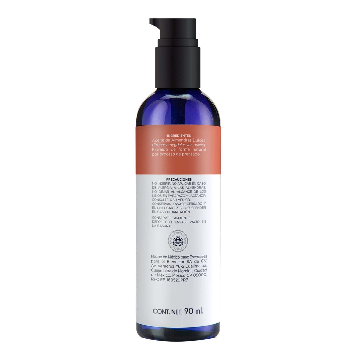 Aceite De Almendras 90 Mililitros (ARBORA)