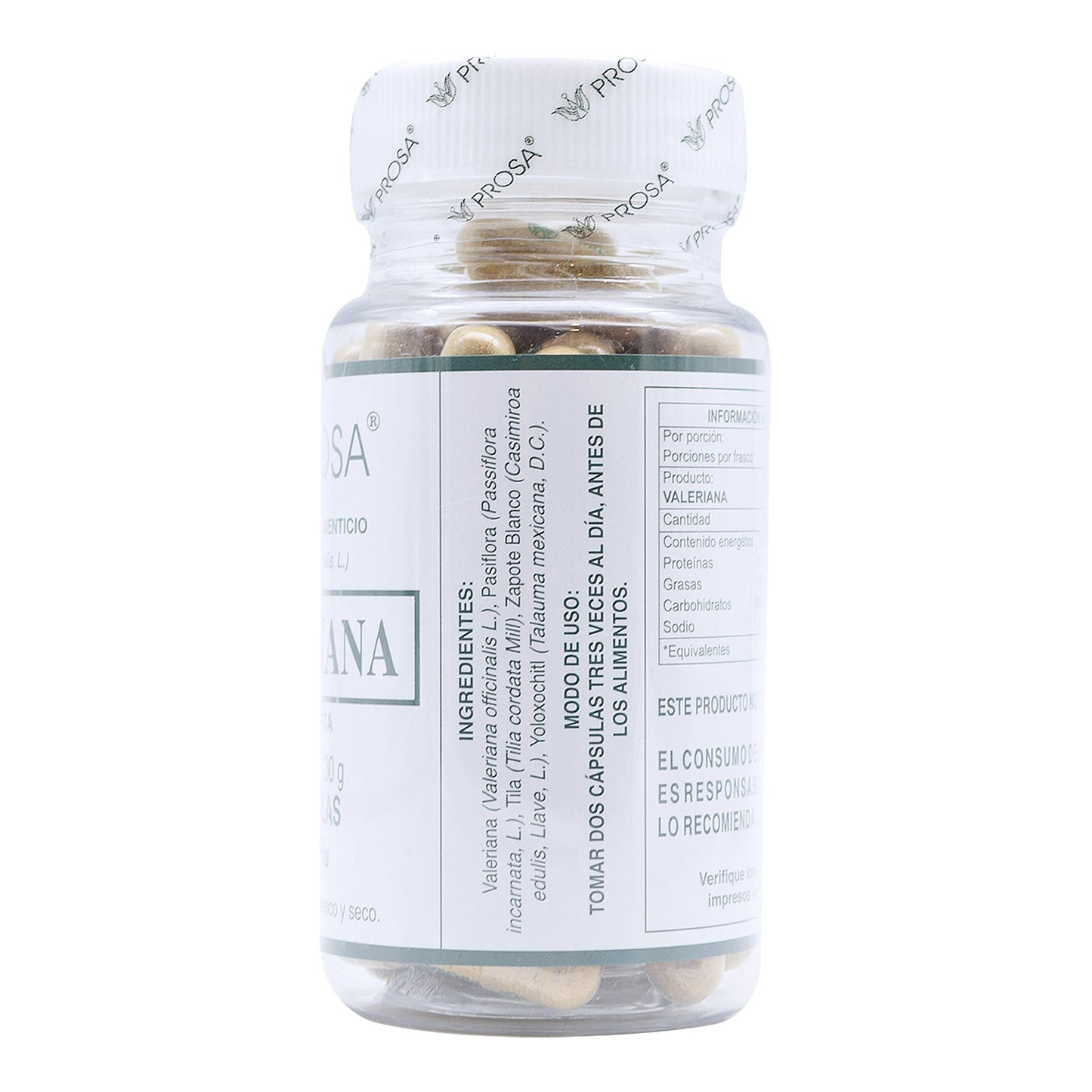 Valeriana 75 Cápsulas (PROSA)