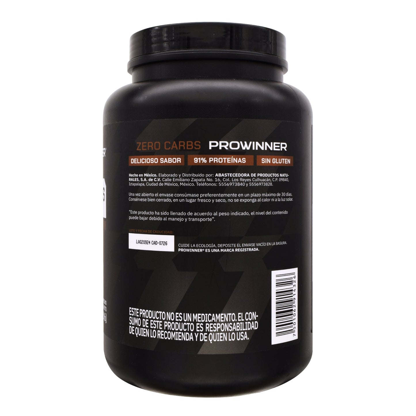 Zero Carbs Chocolate 1 Kg (PROWINNER)