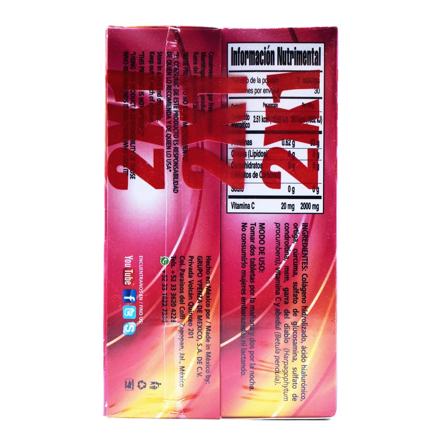 Colageno 60 Tab 2X1 (YPENZA)