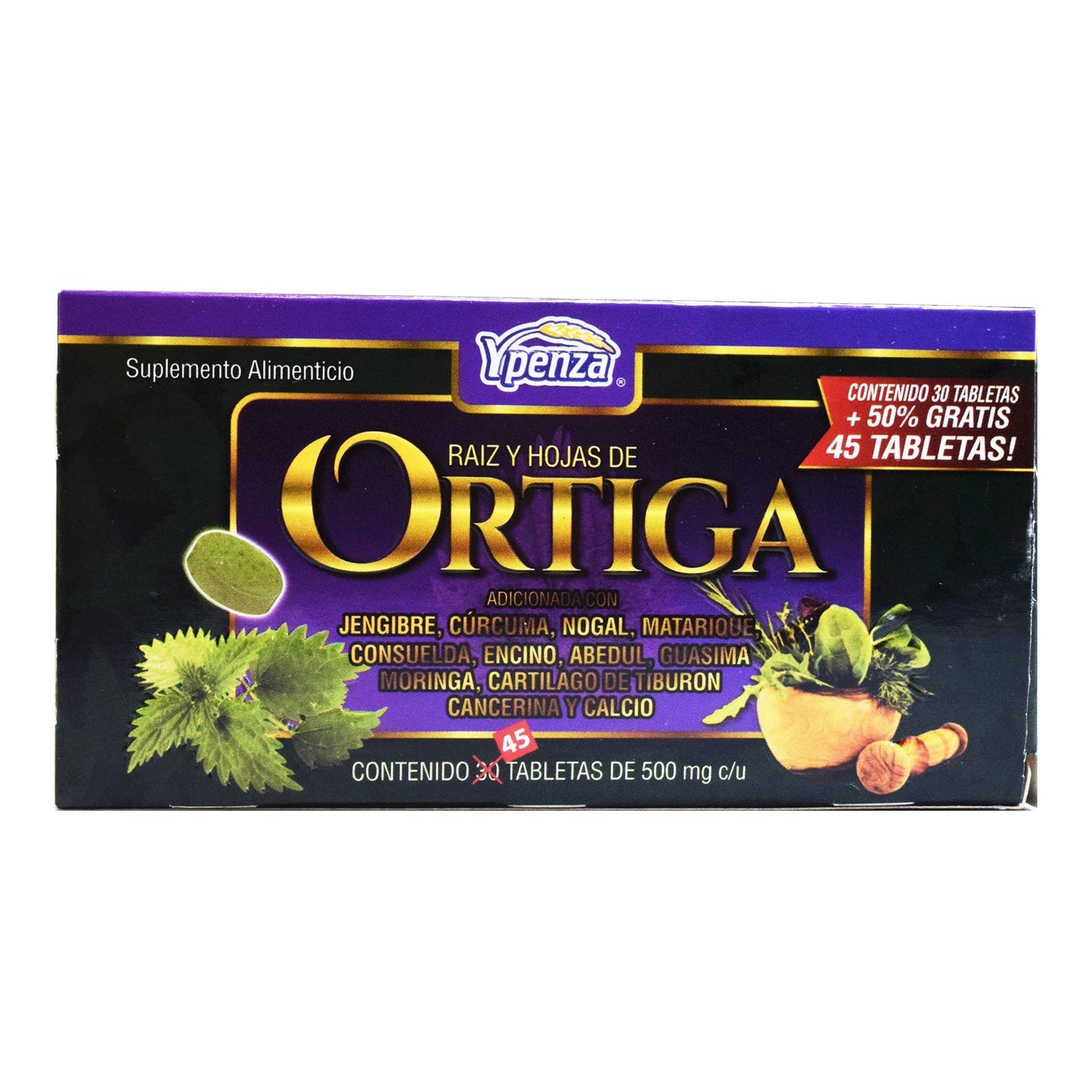 Ortiga 30 Tabletas (YPENZA)