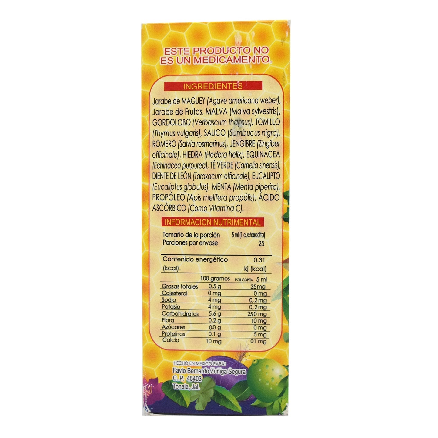 Jarabe Pulmobron 125 Mililitros (OMEGA 2000)