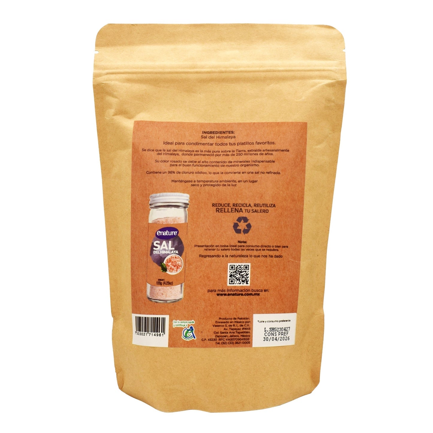 Sal Del Himalaya 600 G (E-NATURE)