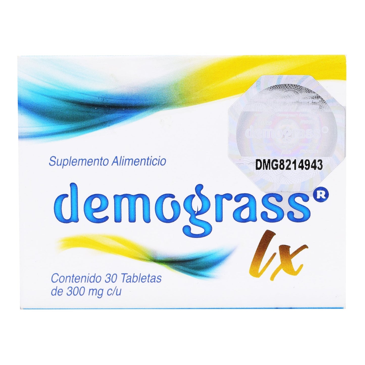 Demograss LX 30 Tabs con linaza y nopal – Limpieza, fibra y control de peso