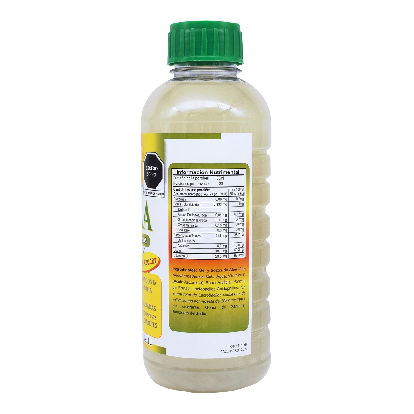 Bebida De Sabila Sab Tropical 1 L (GOLDEN HARVEST)