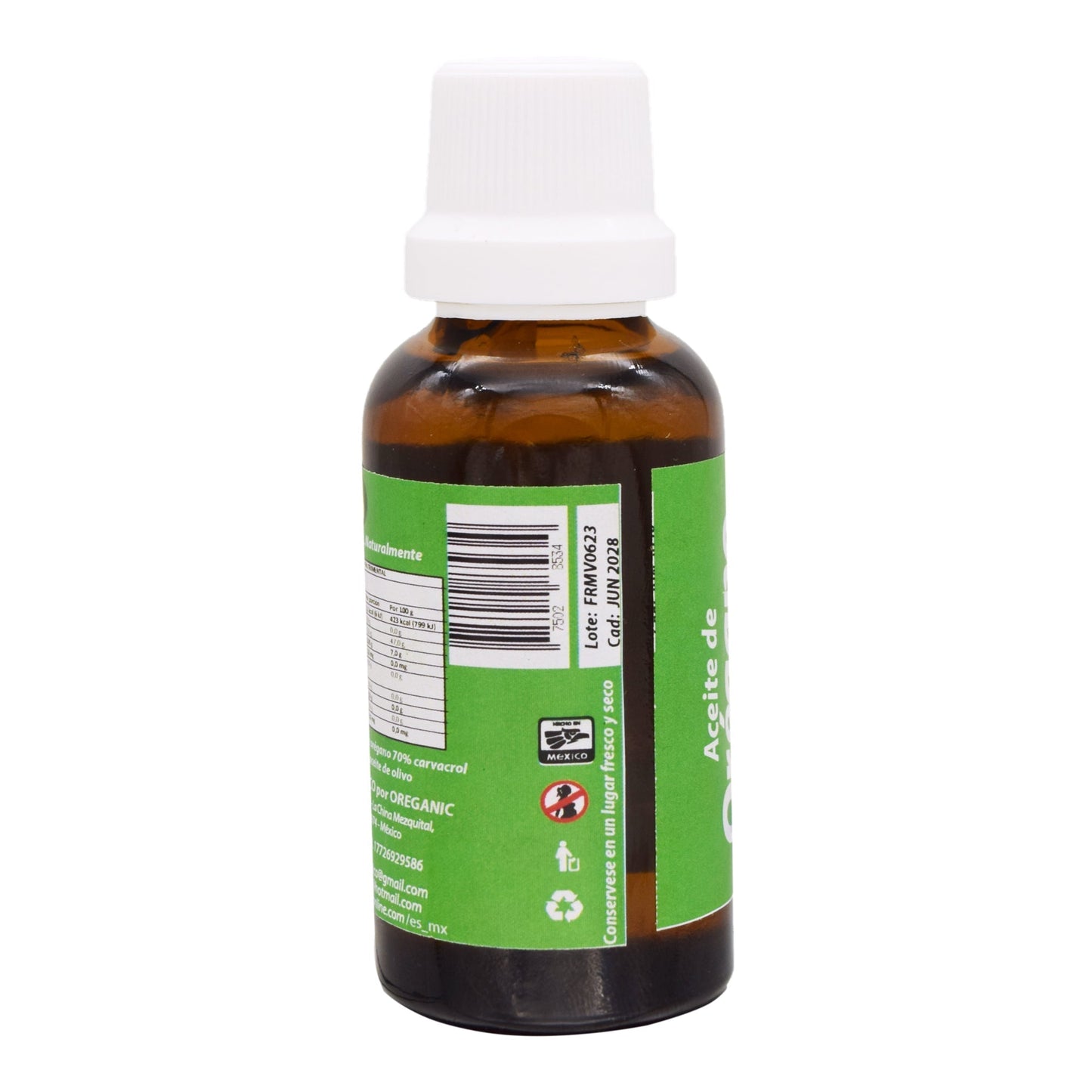 Aceite De Oregano 30 Mililitros (ULTRA SOYA)