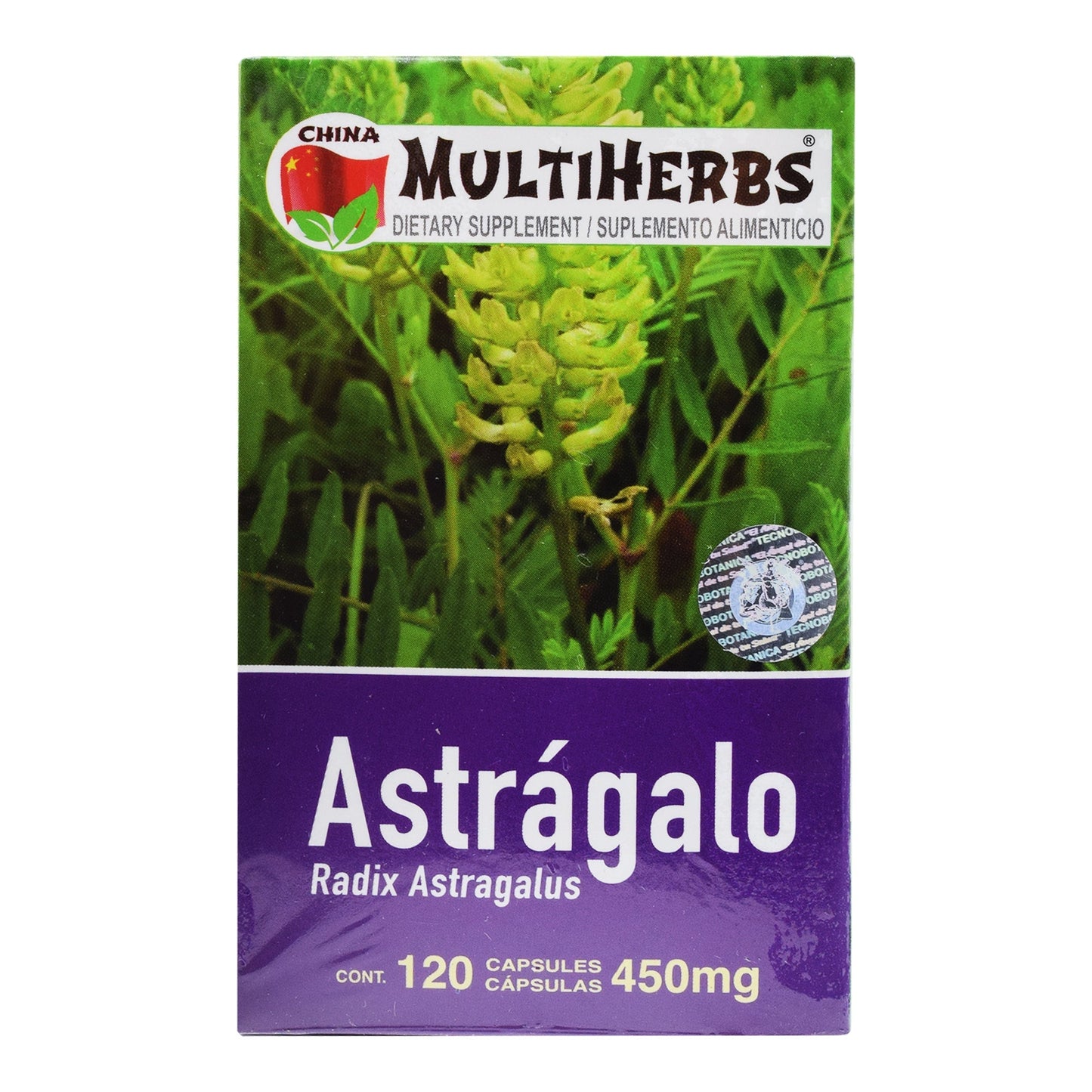 Astragalo 120 Cápsulas (TECNOBOTANICA)