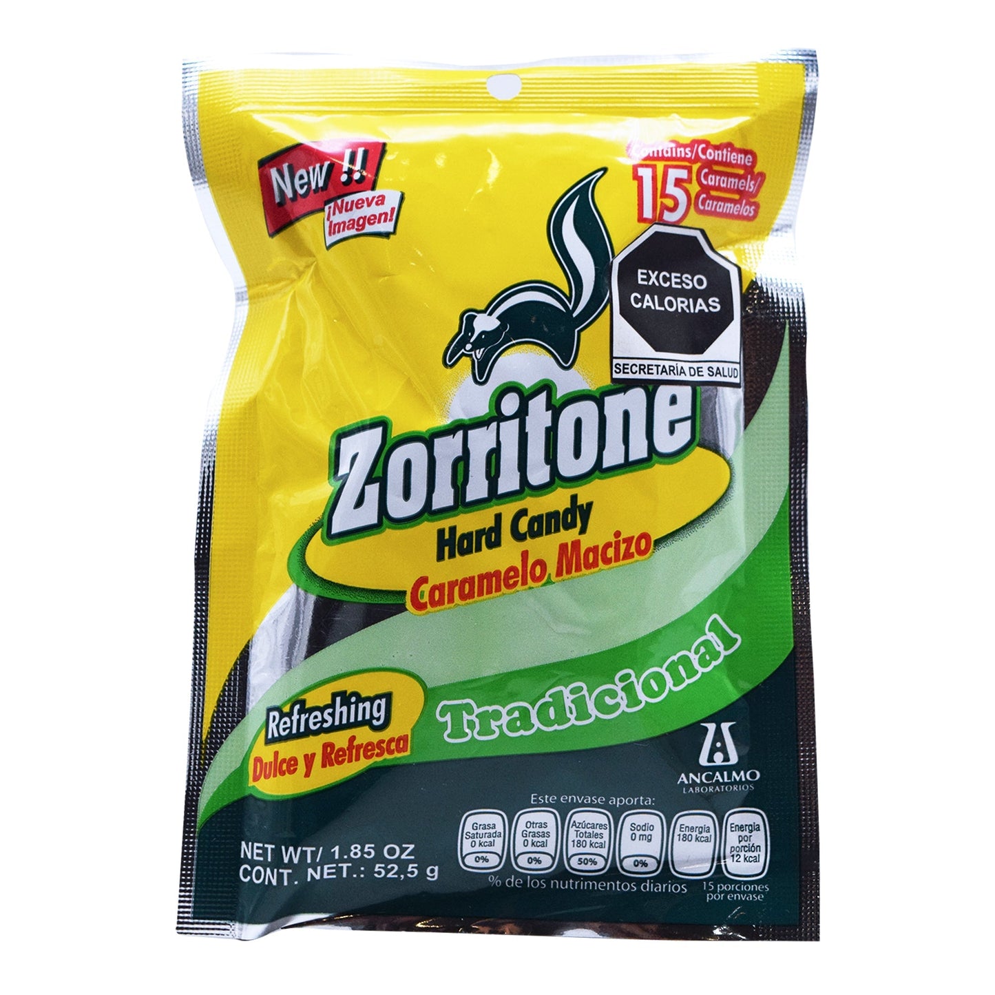 Caramelo Zorritone 15 Caramelos Bolsa (ANCALMO)