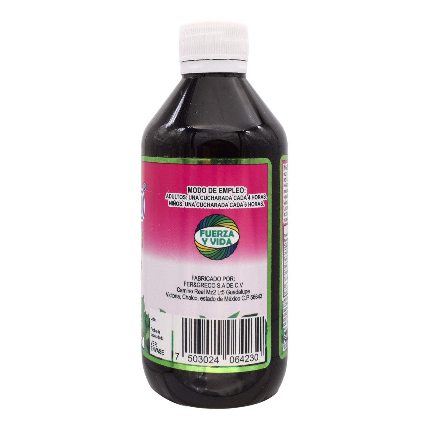 Fer Y Greco Extracto Vegetal Vit C 240 Mililitros (FUERZA Y VIDA)