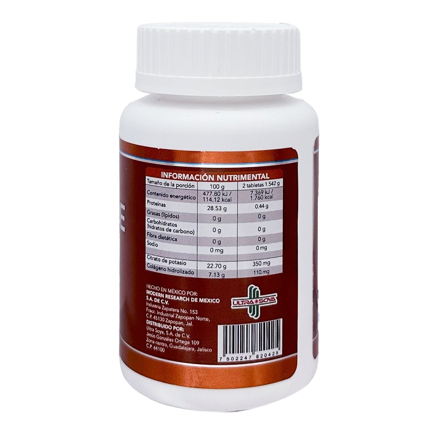 Citrato De Potasio 60 Tabletas (ULTRA SOYA)