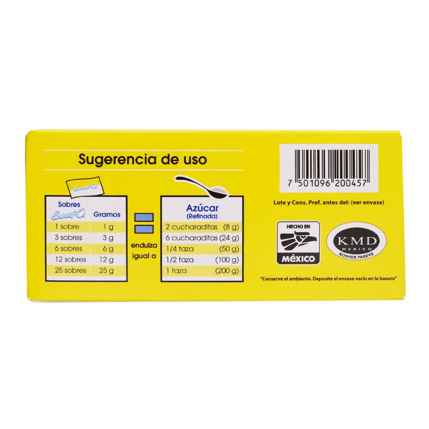 Endulzante Sweet Cero 42 Sob (METCO)