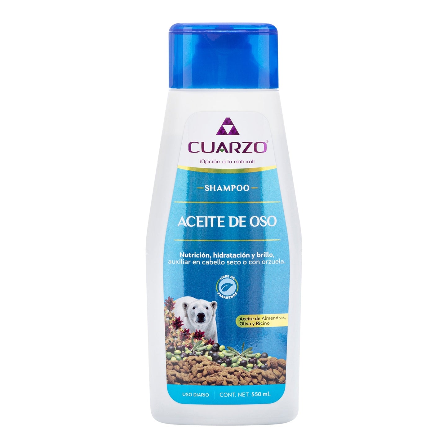 Shampoo Aceite De Oso 500 Mililitros (CUARZO)