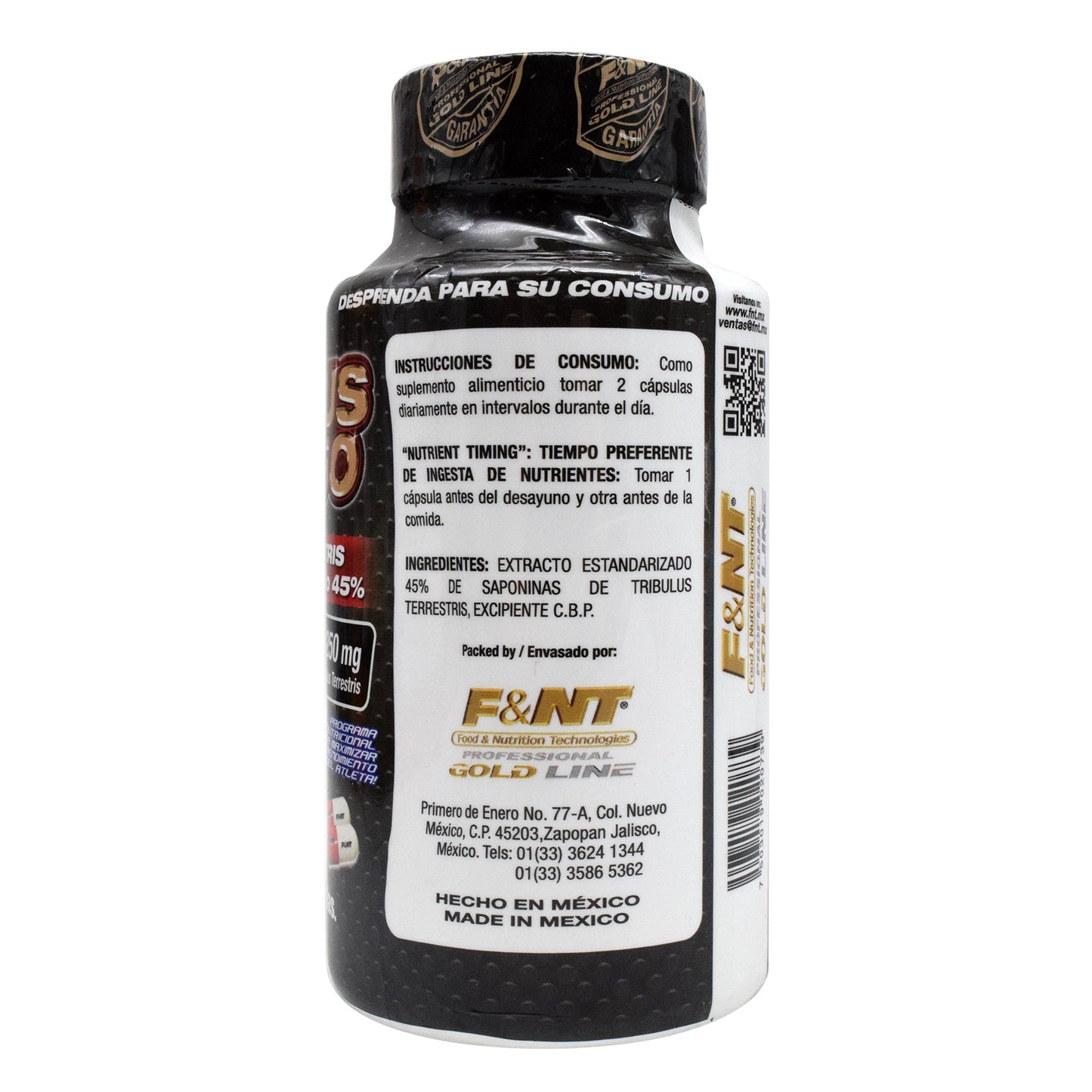 Tribulus 1250 100 Cápsulas (F&NT)