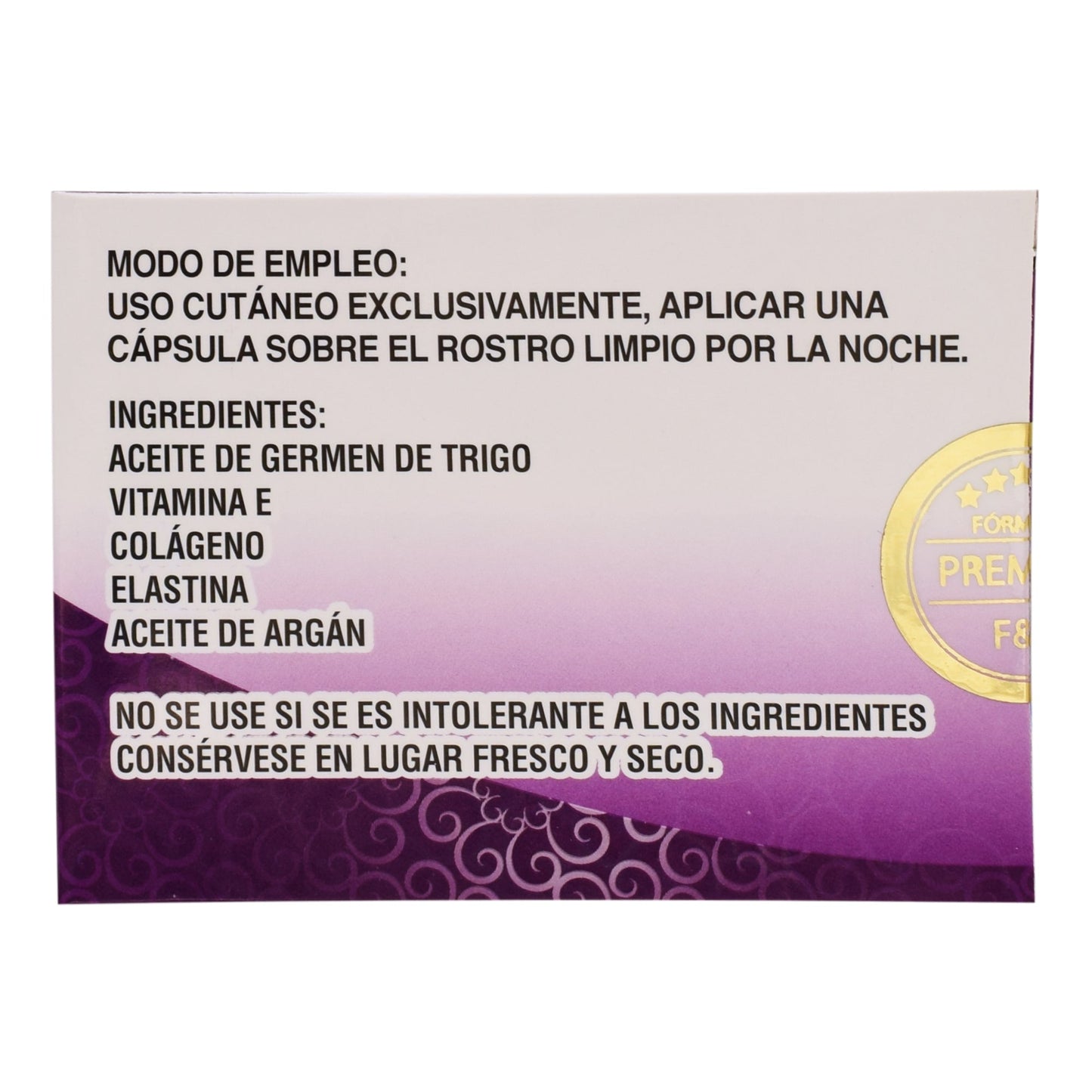 Vitamina E Facial 30 Perlas (ALEXBELL NATURAL)