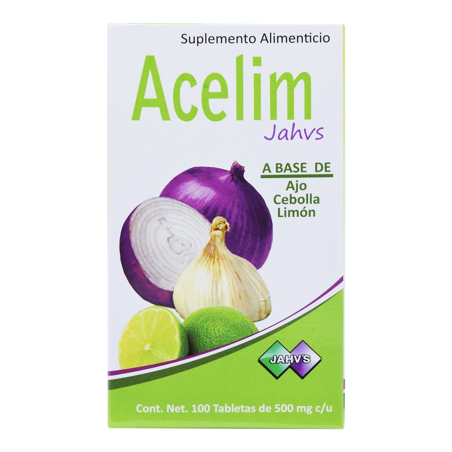 Acelim 500 Con 100 Tabletas (NATURAL JAHVS)
