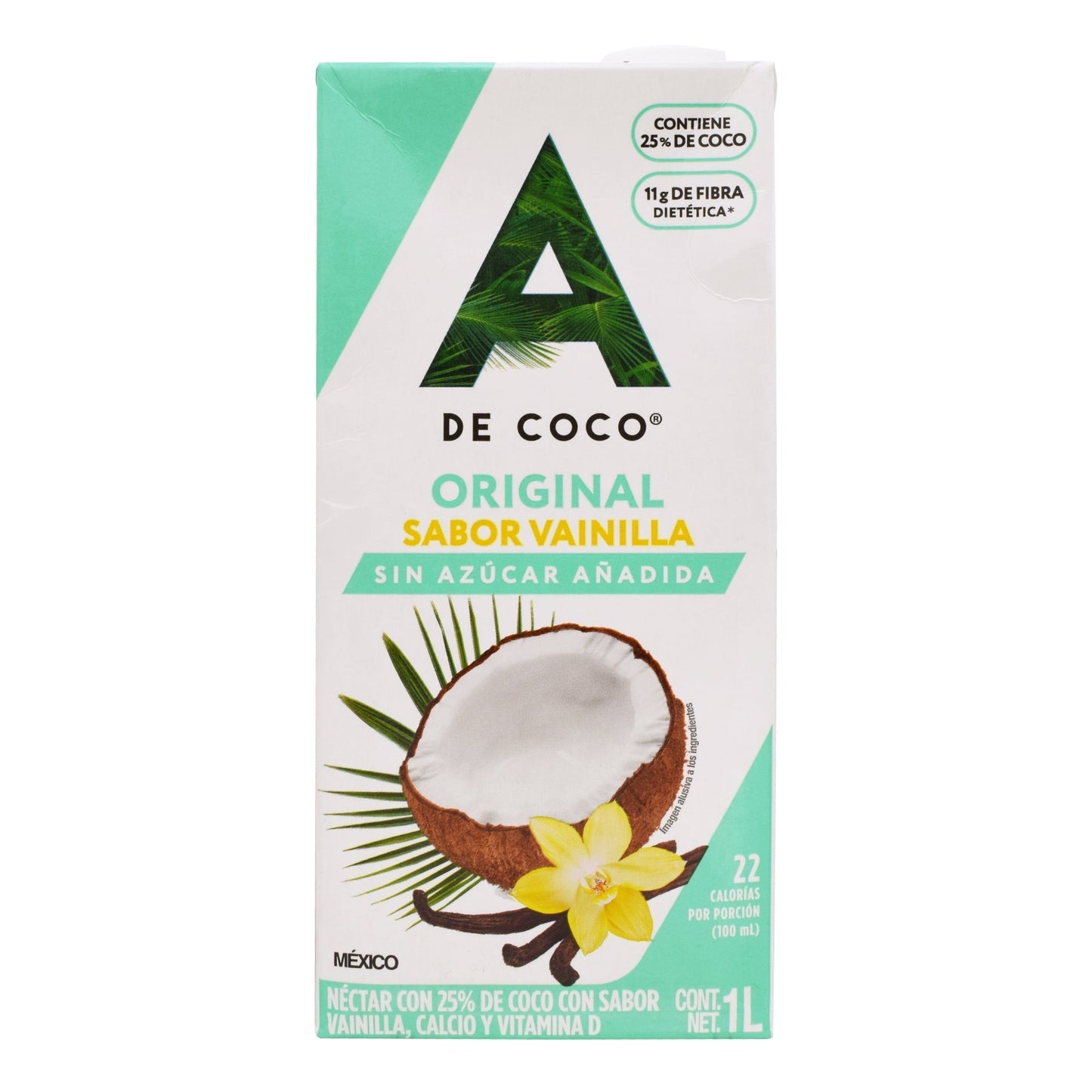 Bebida Coco Vainilla 1 L (A DE COCO)
