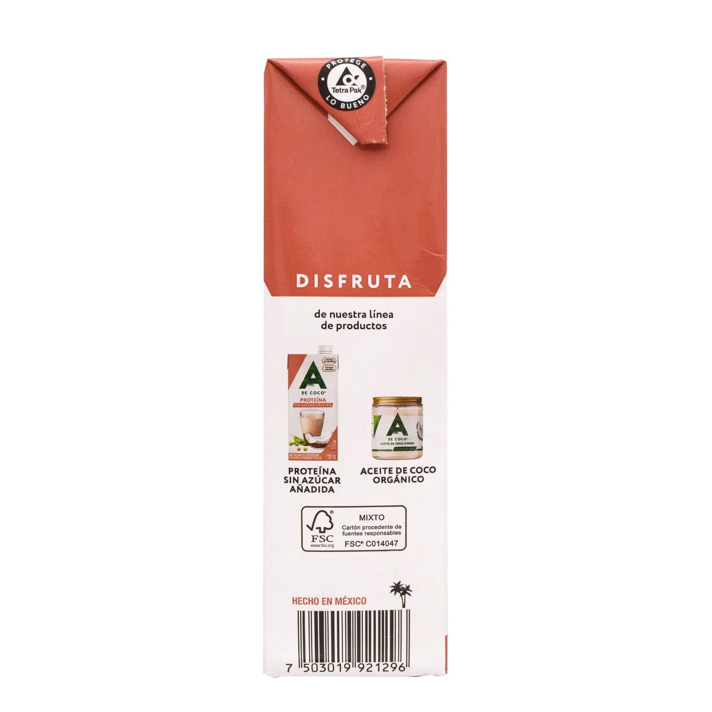 Bebida Proteina Coco Chicharo Vainilla 1 L (A DE COCO)