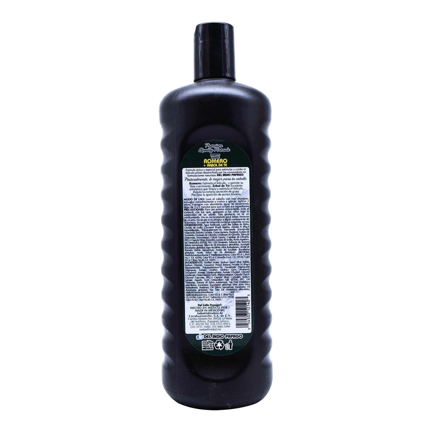 Shampoo Romero Y Arbol De Te 1.1 L (DEL INDIO PAPAGO)