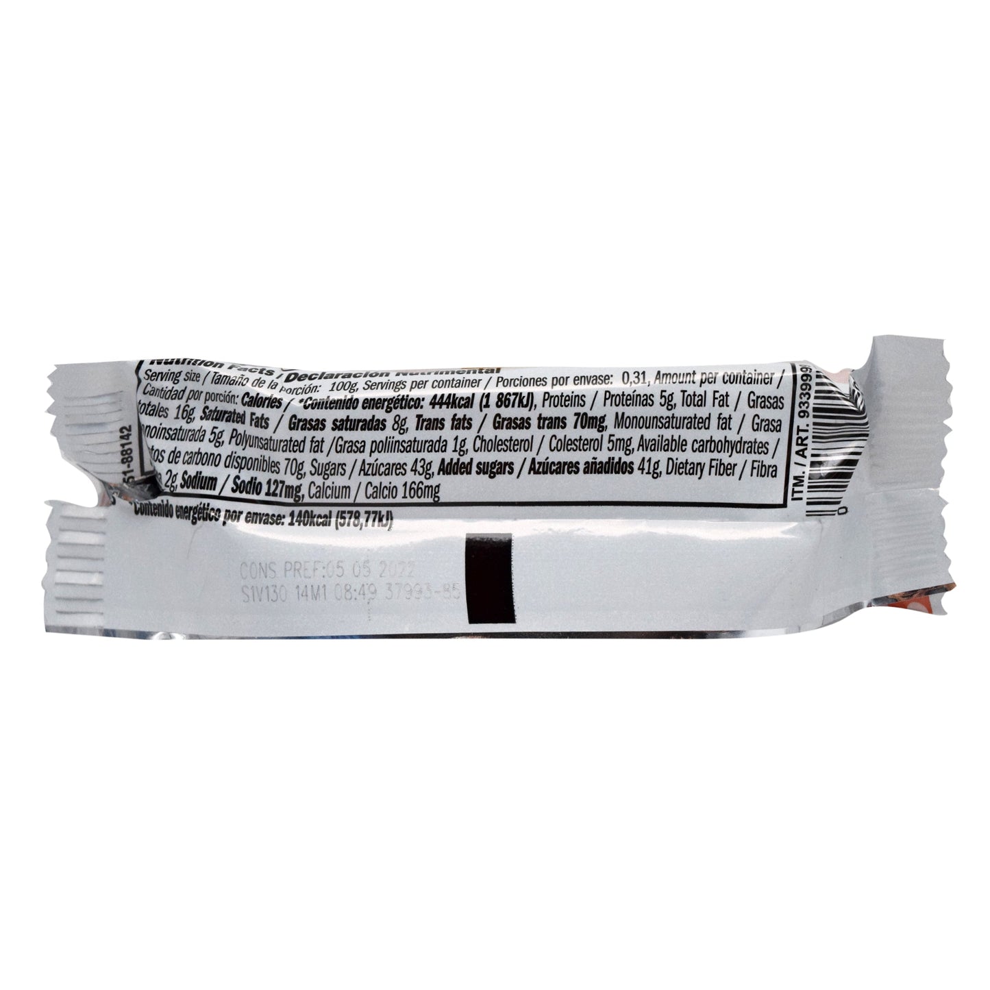 Barra De Granola Con Caramelo 31 G (Caja 48) (KIRKLAND)