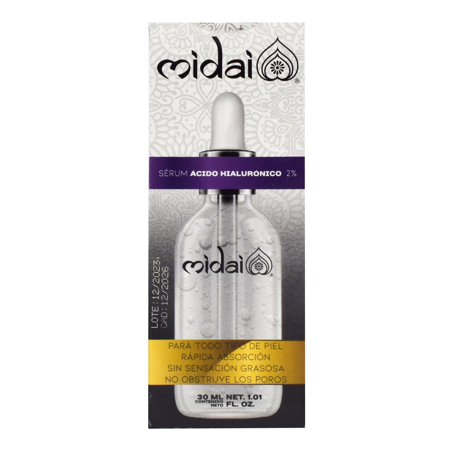 Serum Acido Hialuronico 30 Mililitros (MIDAI)