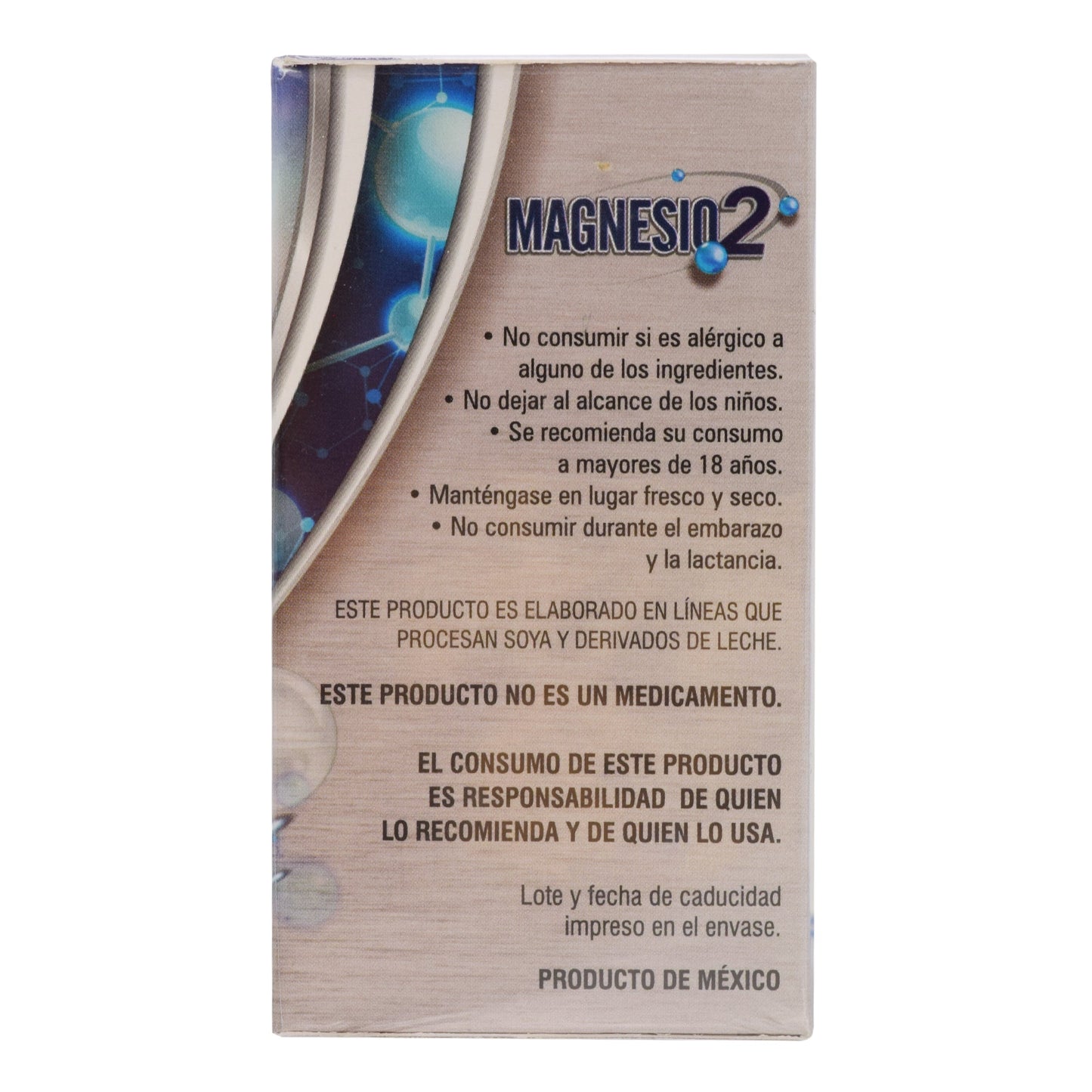 Glicinato Citrato Magnesio 60 Cápsulas (VITALAEL)