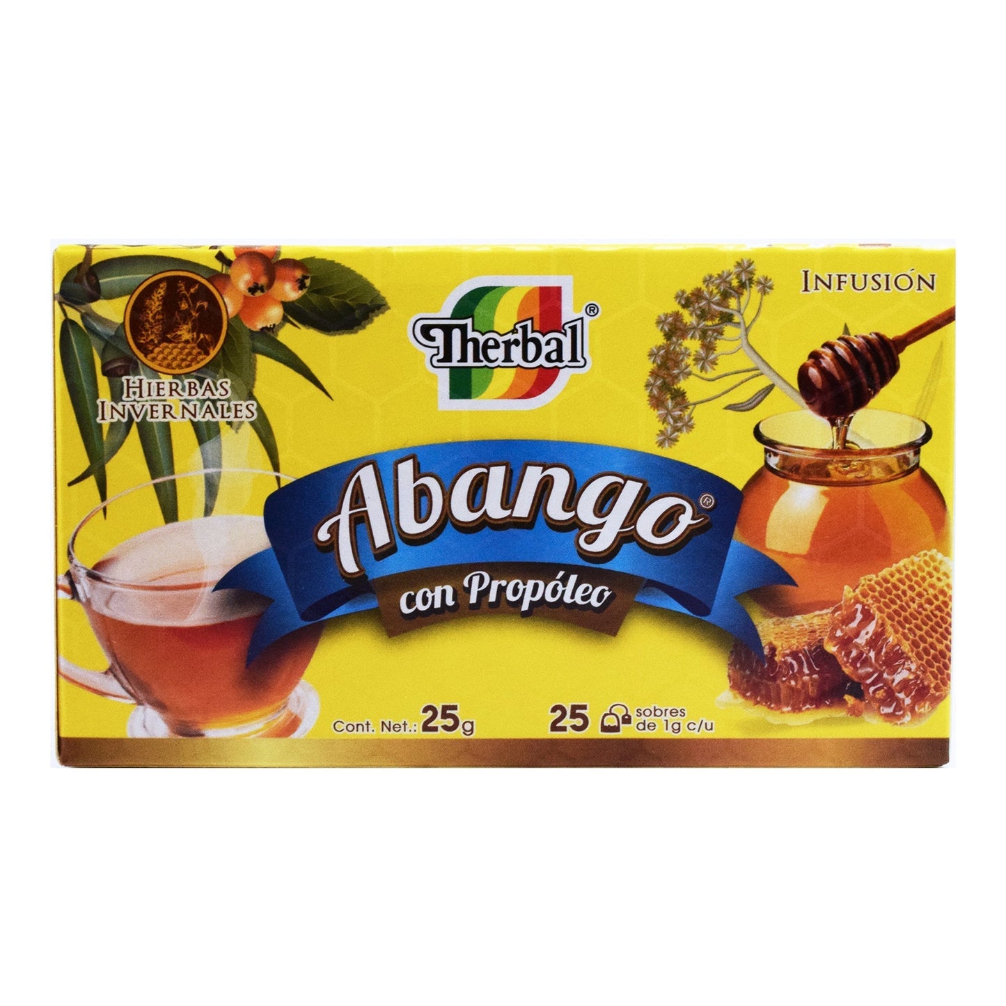 Te De Abango C/Propoleo 25 Sob (THERBAL)