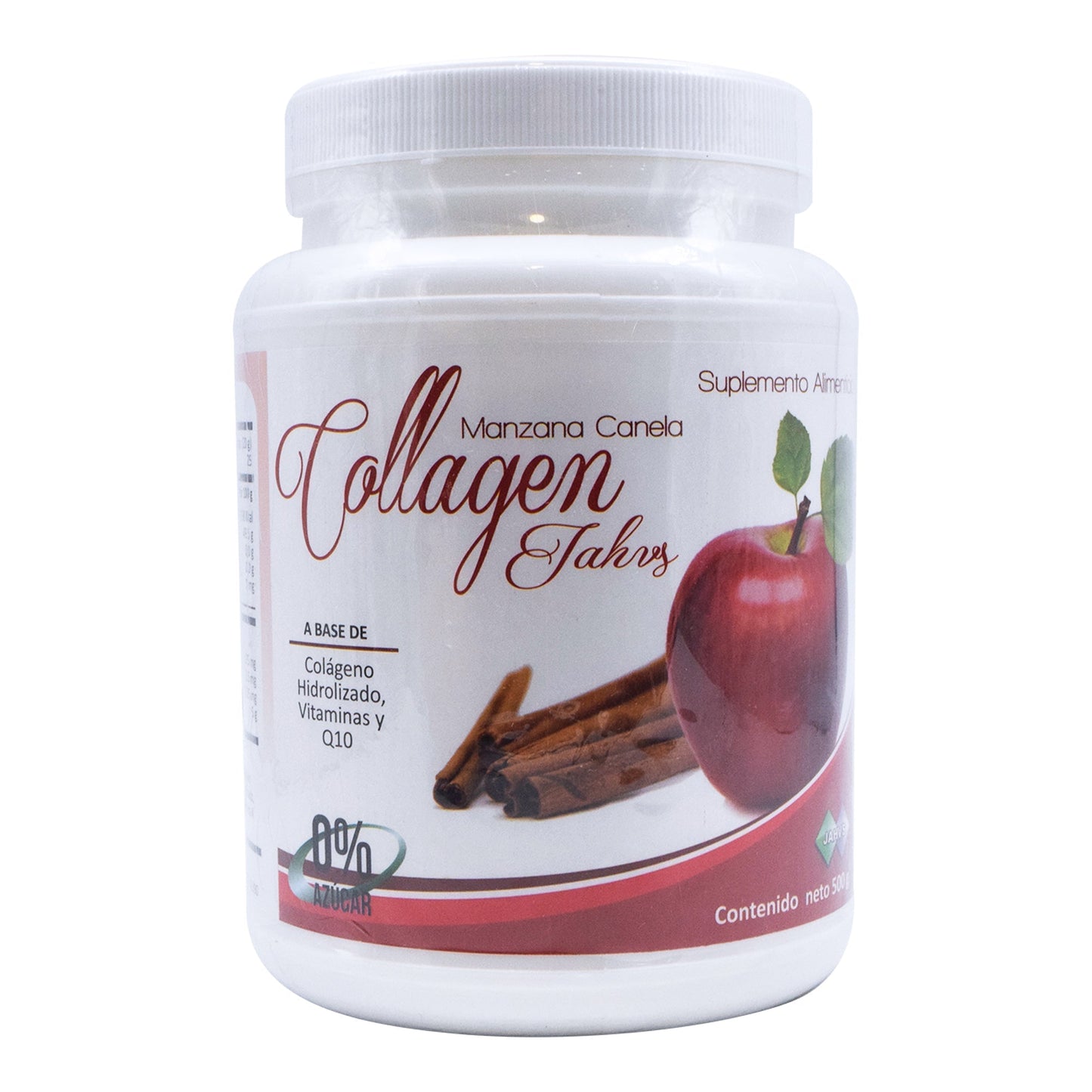 Colageno Collagen Manzana Canela 500 G (NATURAL JAHVS)