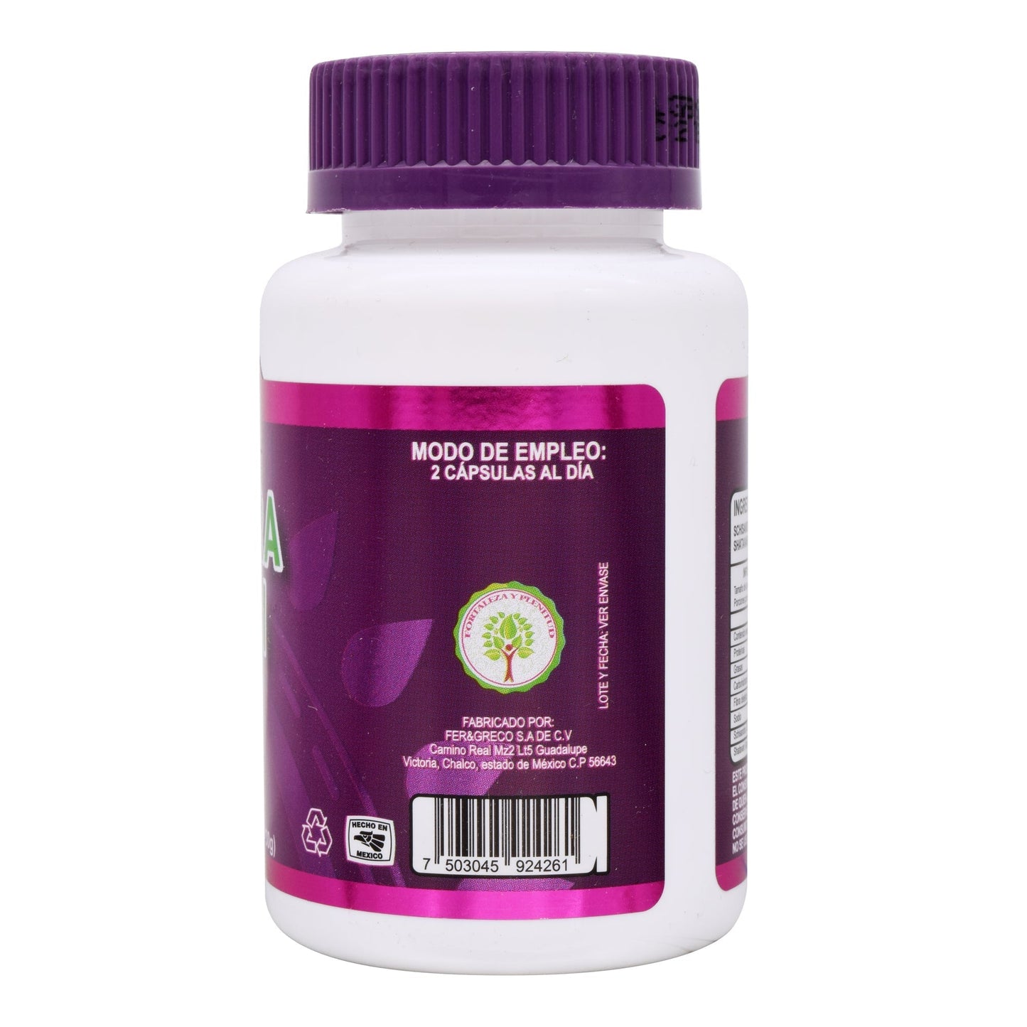 Schisandra Shatavari 60 Cápsulas (FORTALEZA Y PLENITUD)