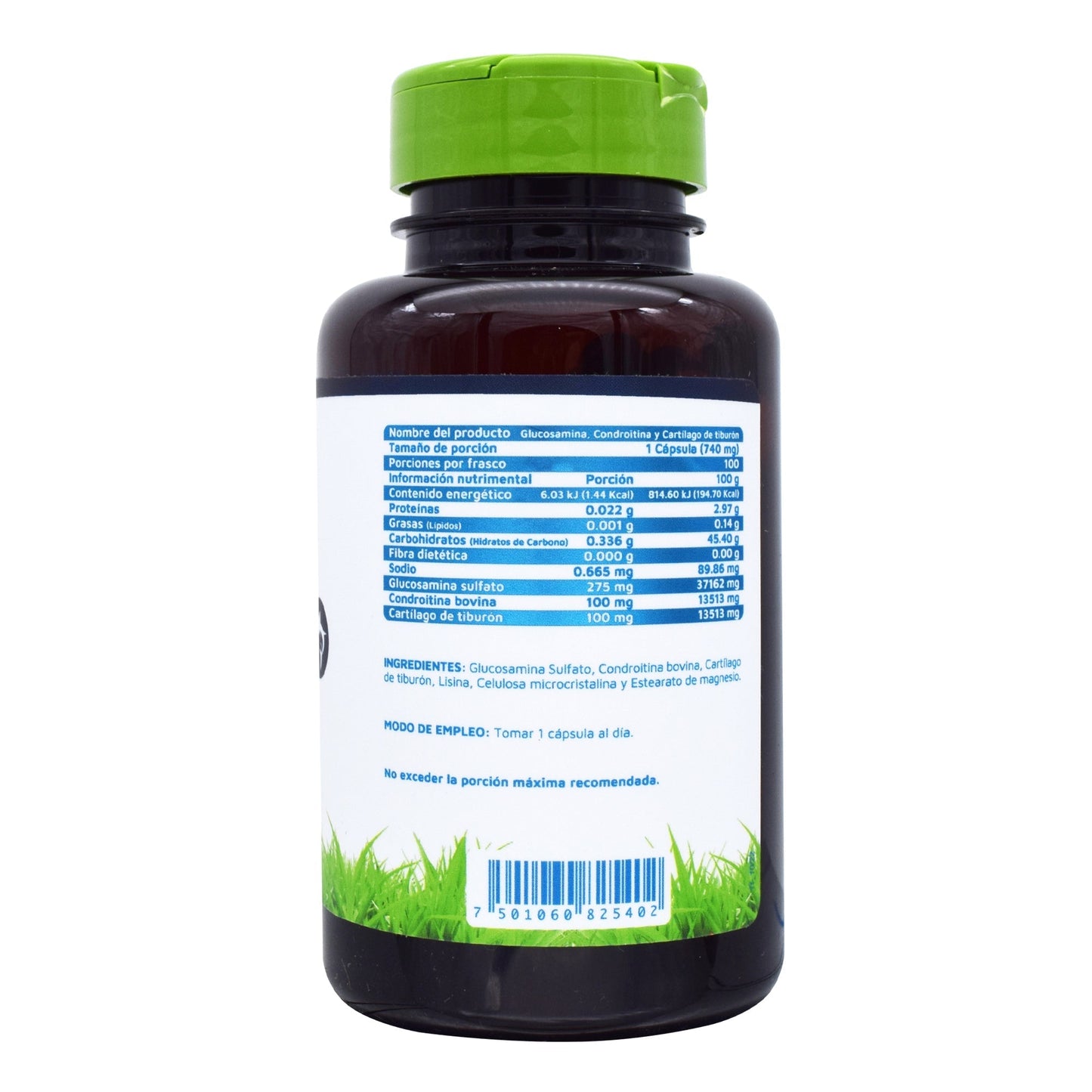 Glucosamina Condroitina 100 Cápsulas (VIDANAT/VITAMINAS)