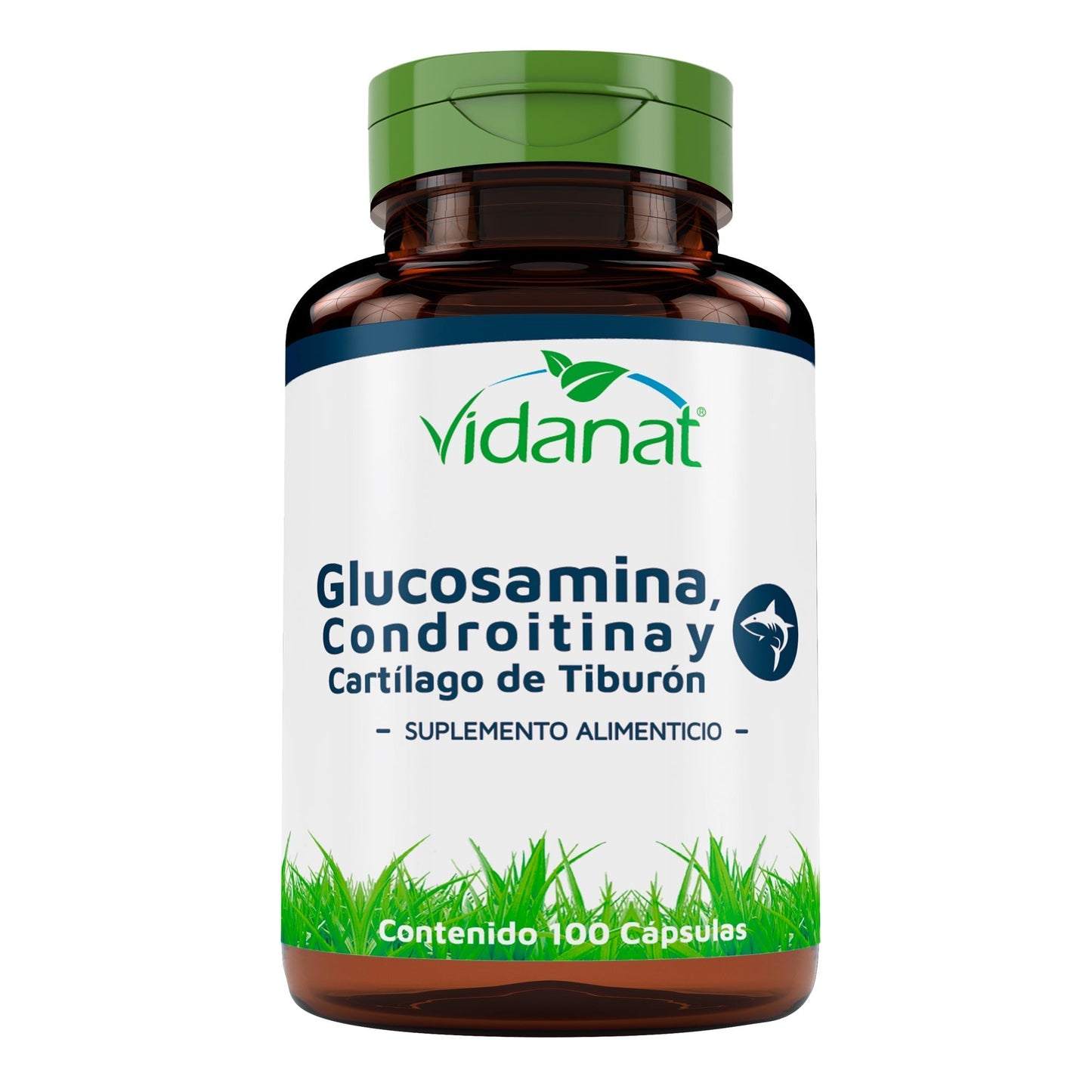 Glucosamina Condroitina 100 Cápsulas (VIDANAT/VITAMINAS)