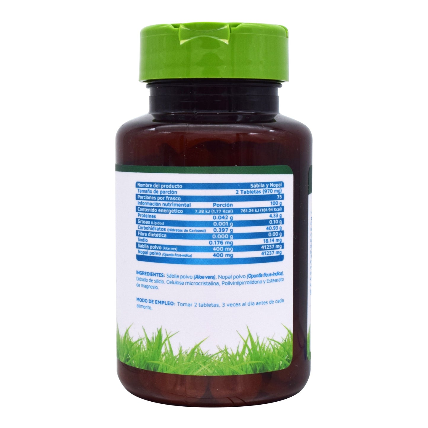 Sabila Y Nopal 150 Tabletas (VIDANAT/VITAMINAS)