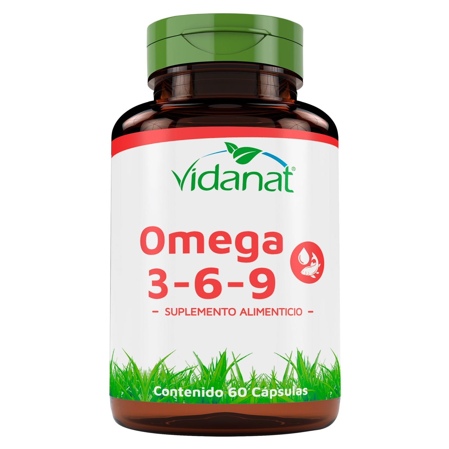 Omega 3, 6, 9 60 Cápsulas (VIDANAT/VITAMINAS)