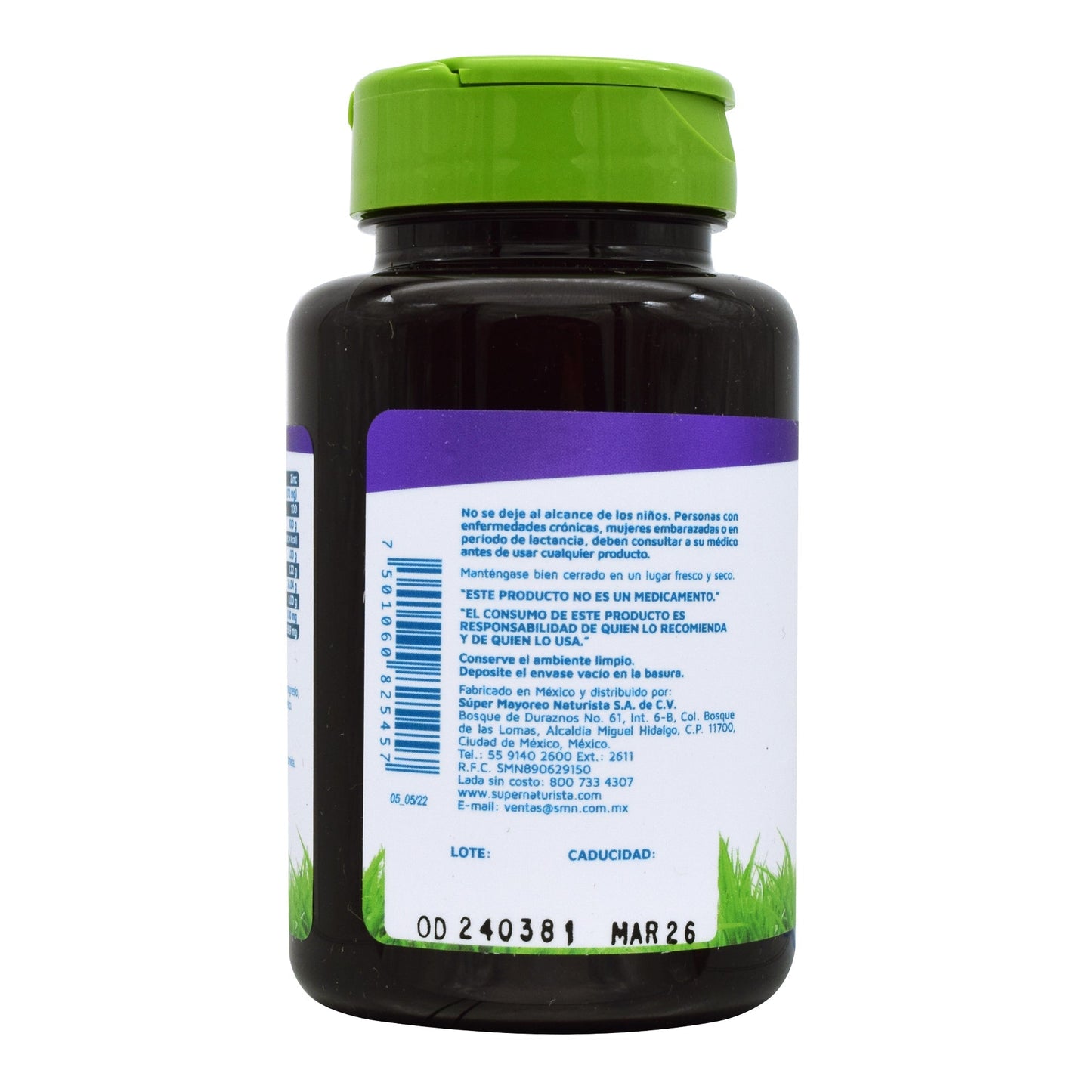 Zinc 100 Tabletas – Sistema inmune, piel saludable y metabolismo celular