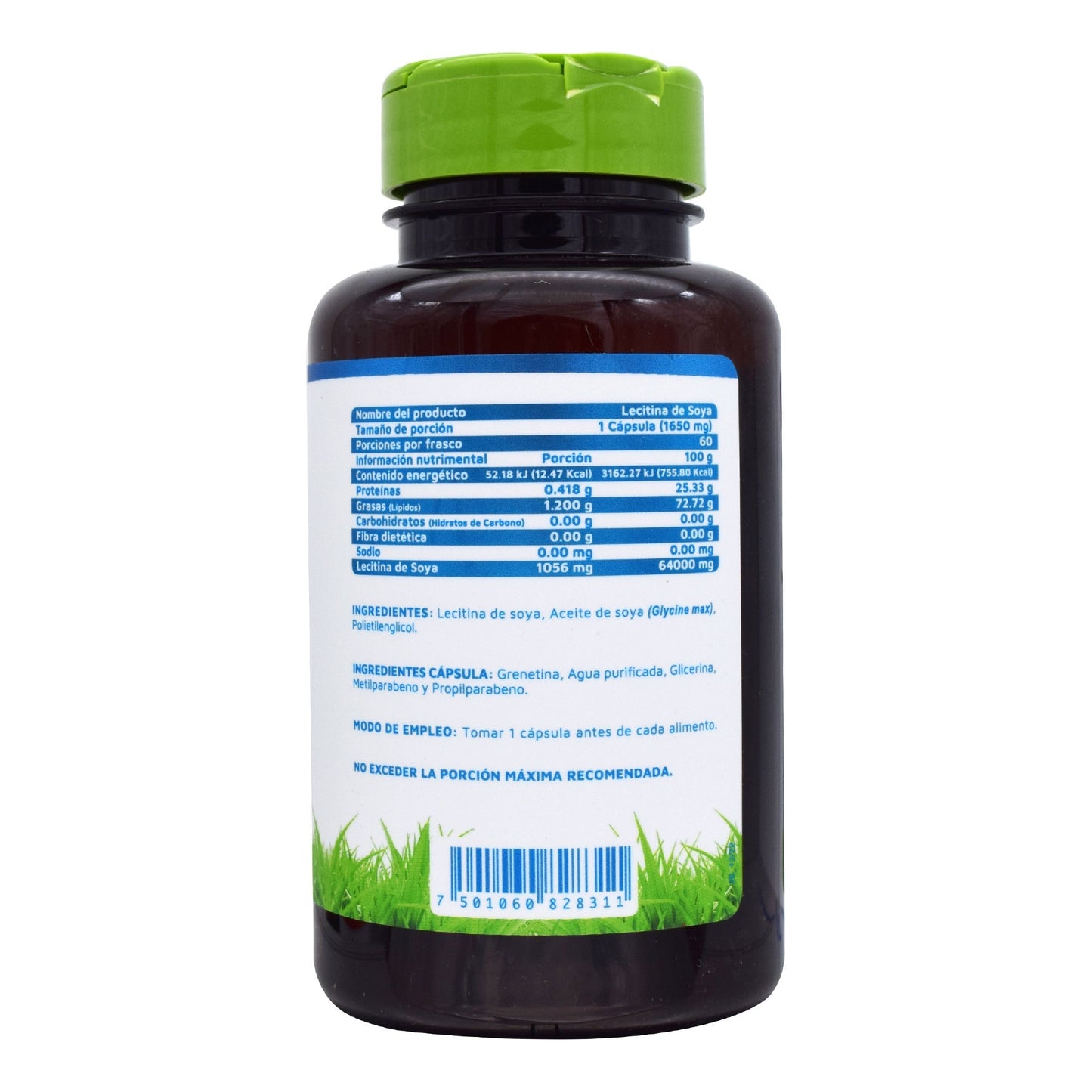 Lecitina De Soya 60 Cápsulas (VIDANAT/VITAMINAS)