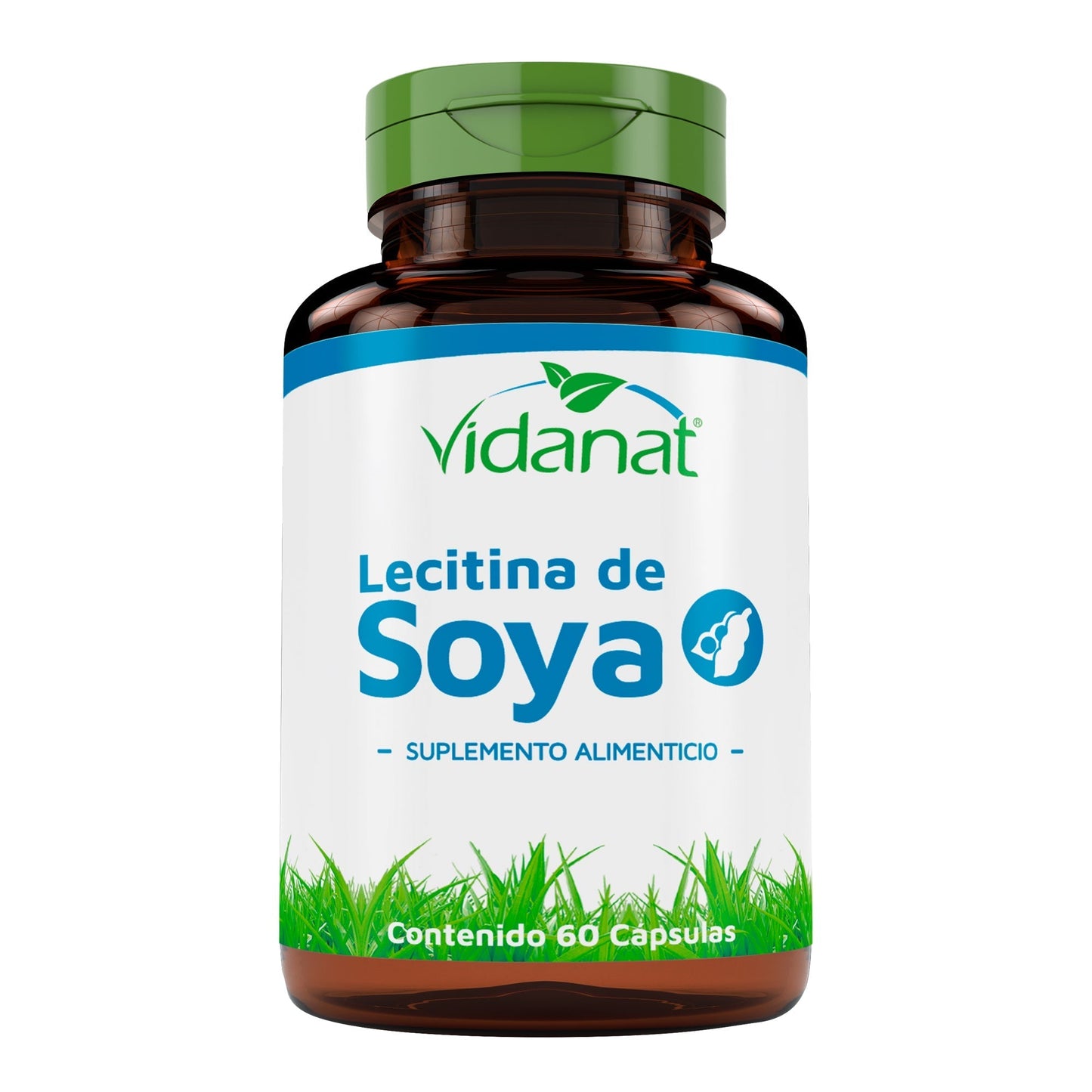 Lecitina De Soya 60 Cápsulas (VIDANAT/VITAMINAS)